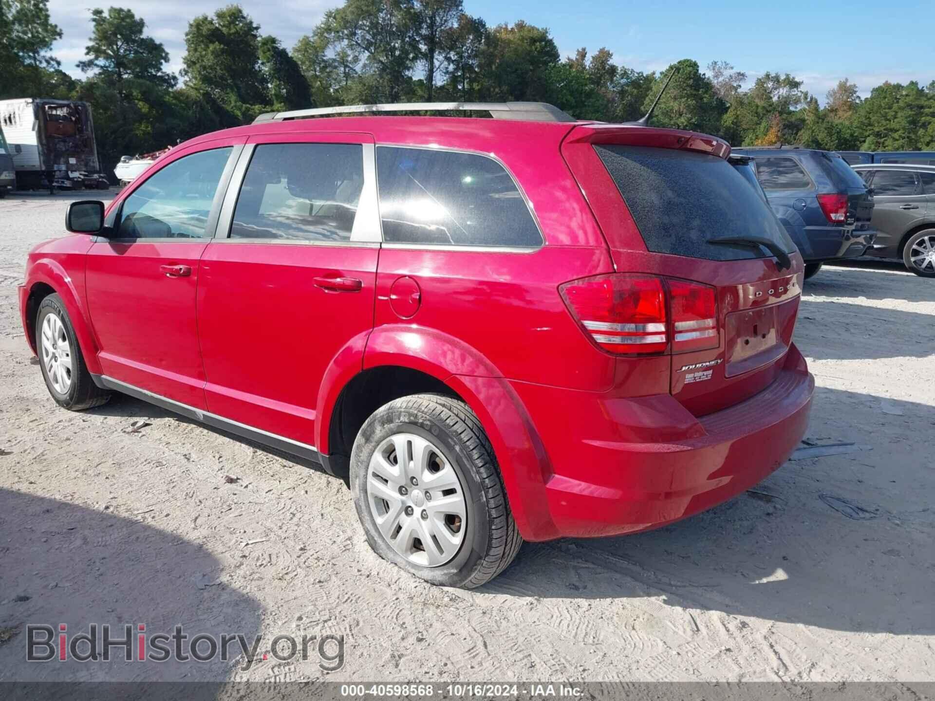 2018 DODGE JOURNEY - VIN: 3C4PDCAB0JT319763 - Фото 3