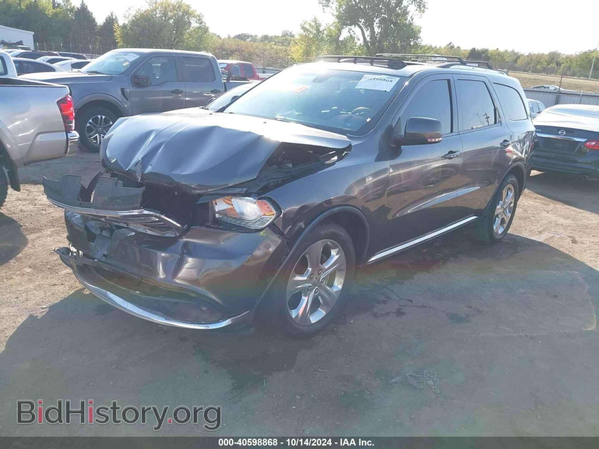 2015 DODGE DURANGO - VIN: 1C4RDHDG6FC722730 - Фото 2
