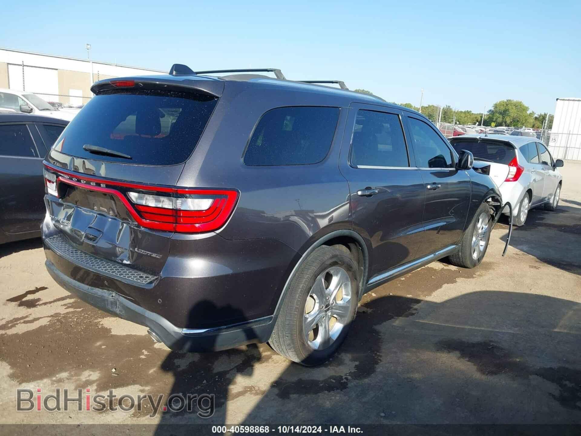 2015 DODGE DURANGO - VIN: 1C4RDHDG6FC722730 - Фото 4