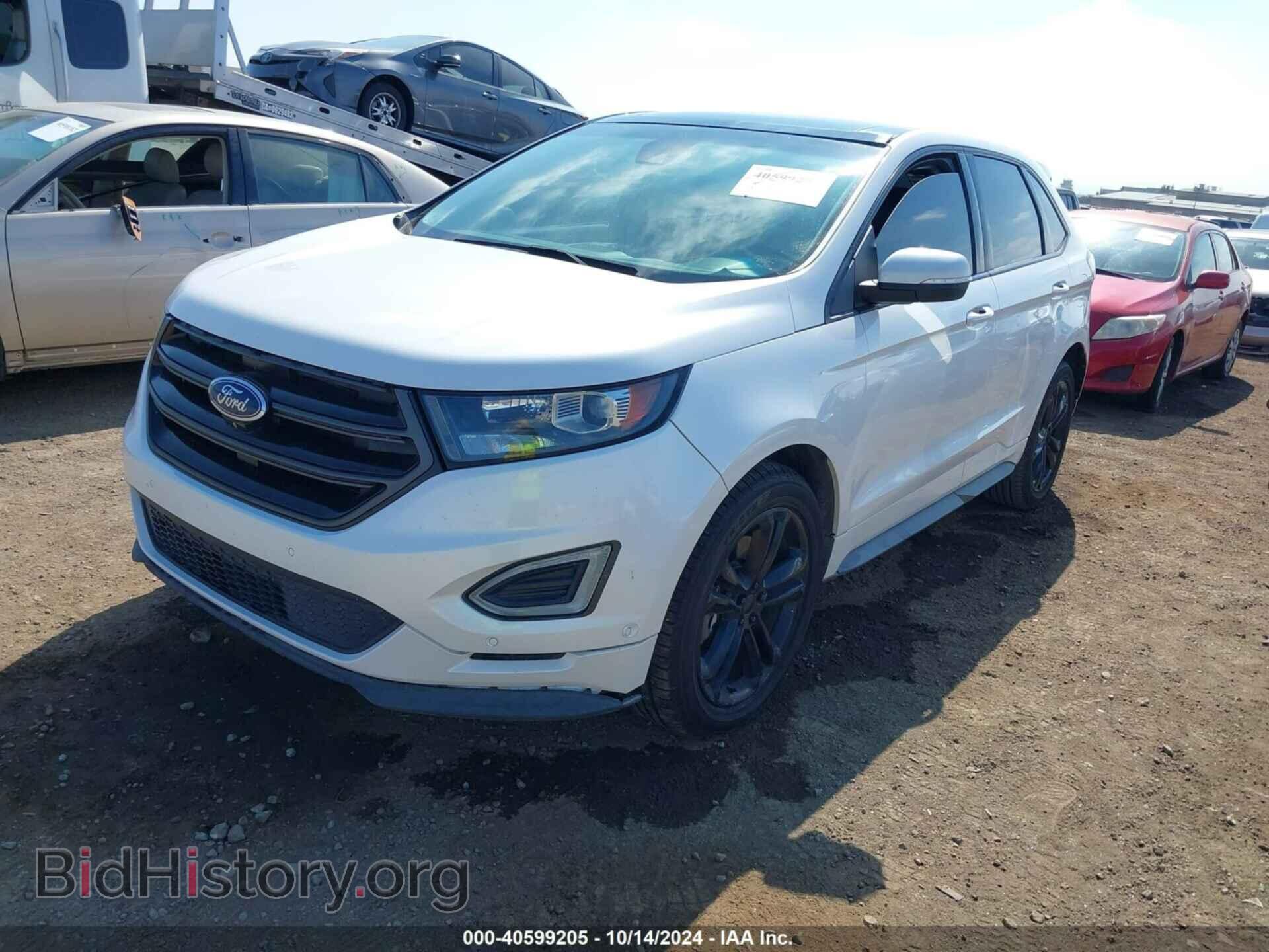2015 FORD EDGE - VIN: 2FMTK4AP9FBB12888 - Photo 2