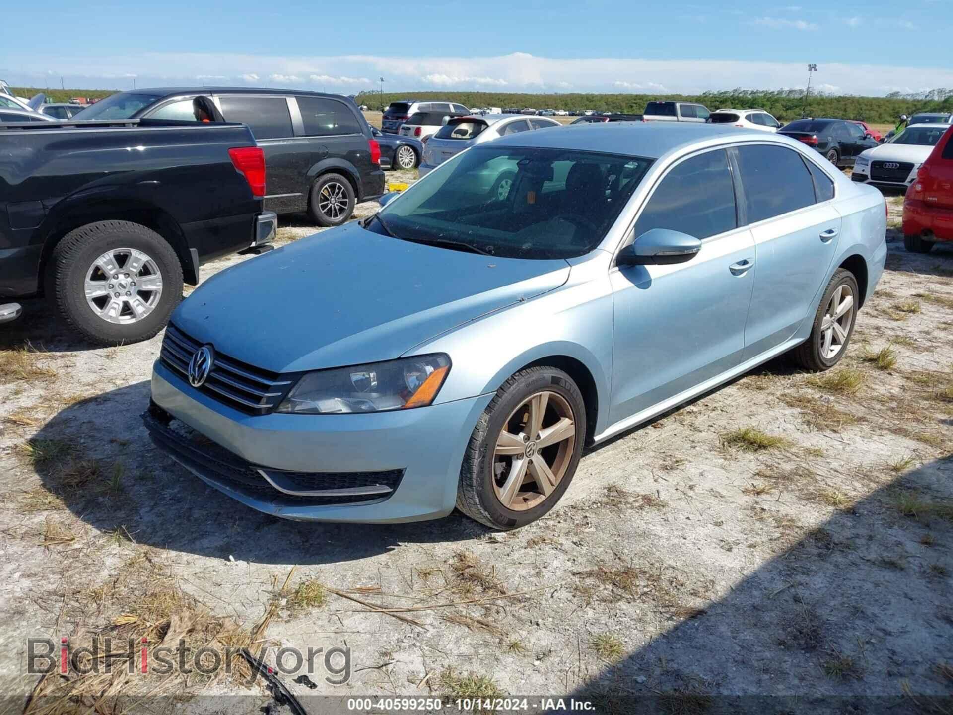 2012 VOLKSWAGEN PASSAT - VIN: 1VWBH7A34CC036986 - Фото 2