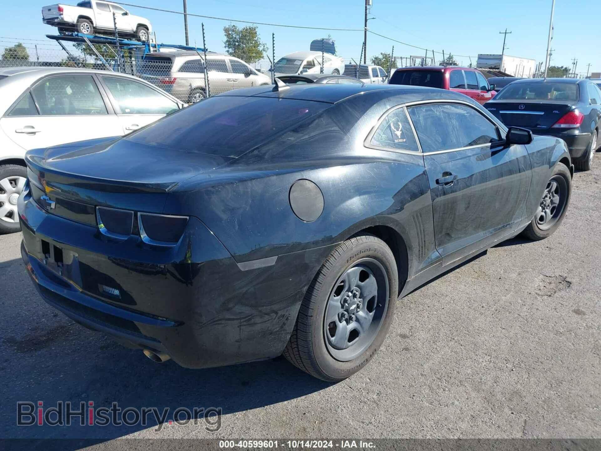 2013 CHEVROLET CAMARO - VIN: 2G1FA1E37D9193137 - Фото 4