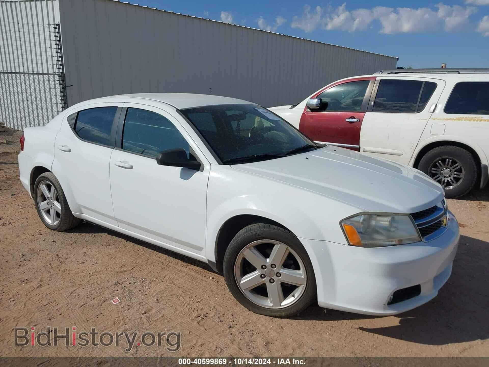 Photo 1C3CDZCB2DN660914 - DODGE AVENGER 2013