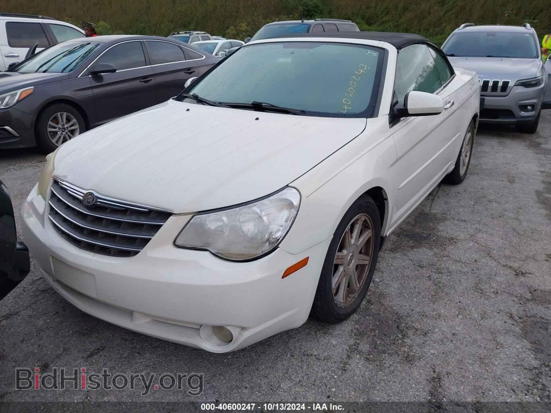 2008 CHRYSLER SEBRING - VIN: 1C3LC65M48N247995 - Фото 2