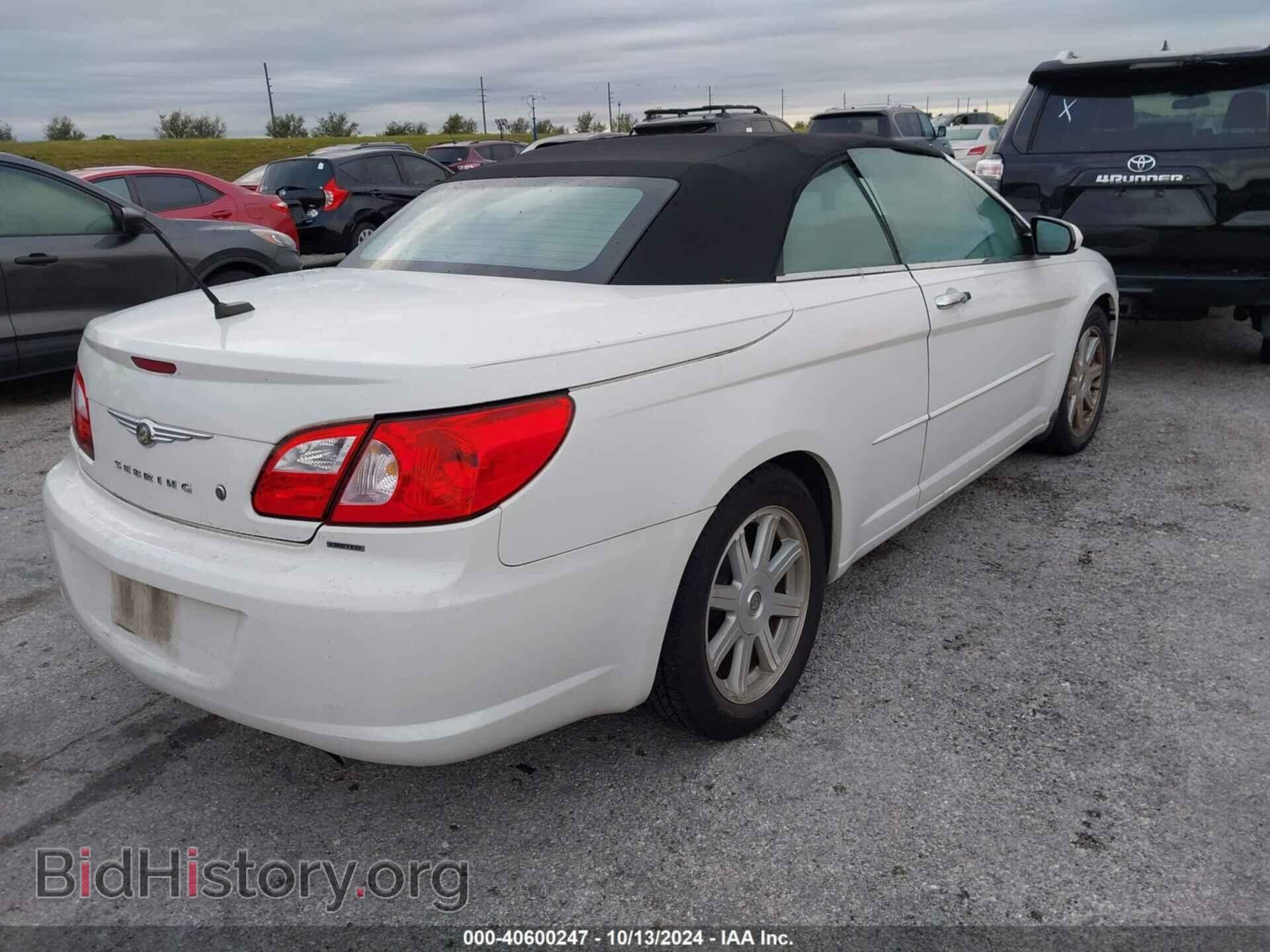 2008 CHRYSLER SEBRING - VIN: 1C3LC65M48N247995 - Фото 4