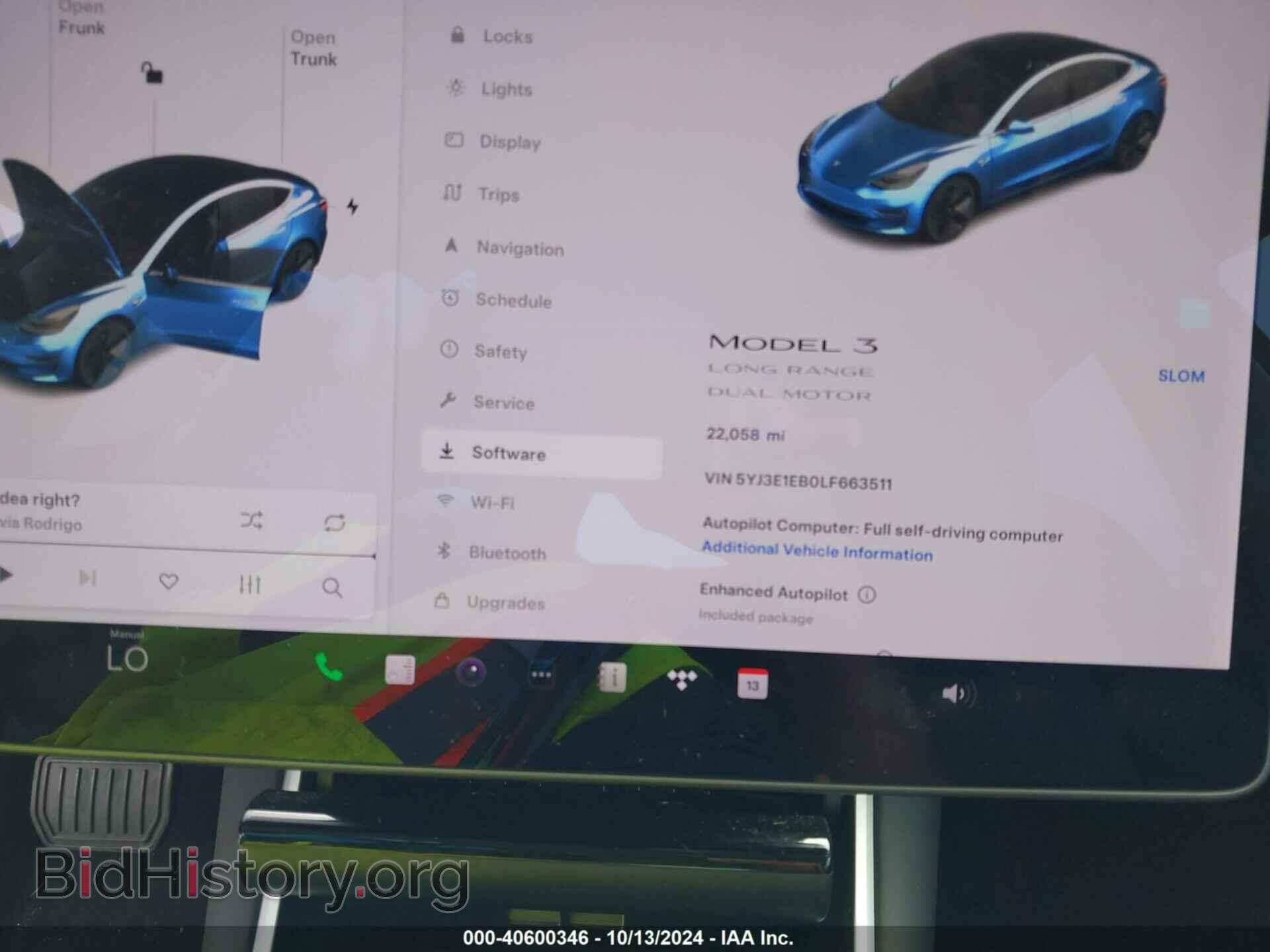 2020 TESLA MODEL 3 - VIN: 5YJ3E1EB0LF663511 - Фото 7