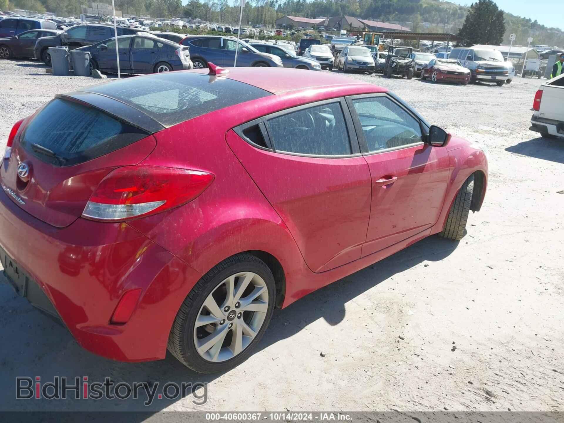 2017 HYUNDAI VELOSTER - VIN: KMHTC6AD7HU304967 - Фото 4