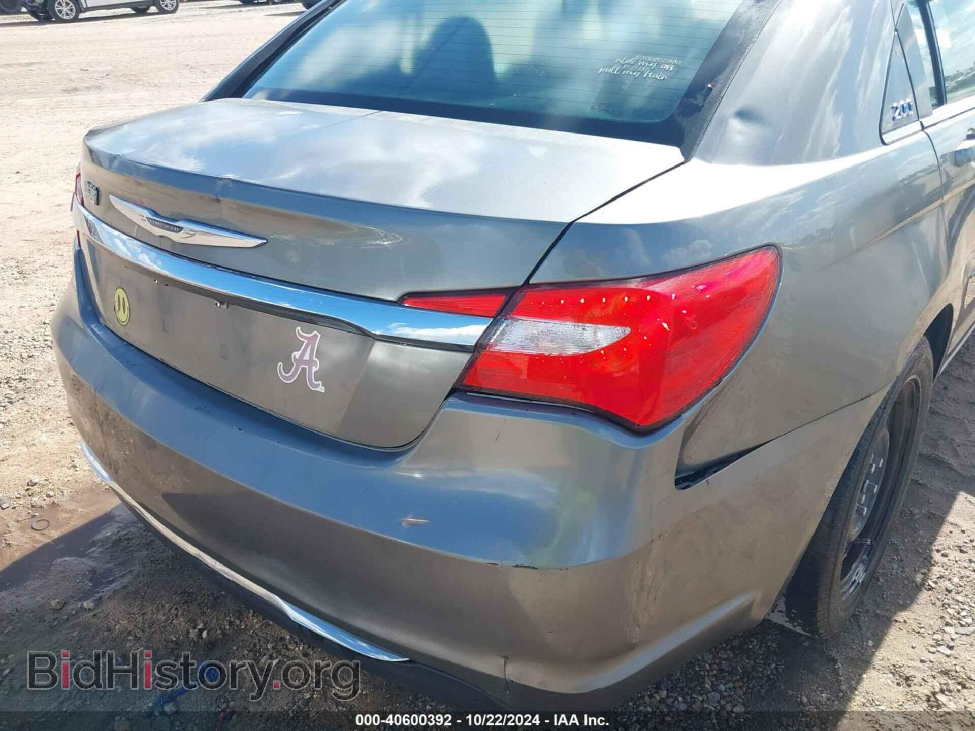 2012 CHRYSLER 200 - VIN: 1C3CCBAB5CN208497 - Фото 6