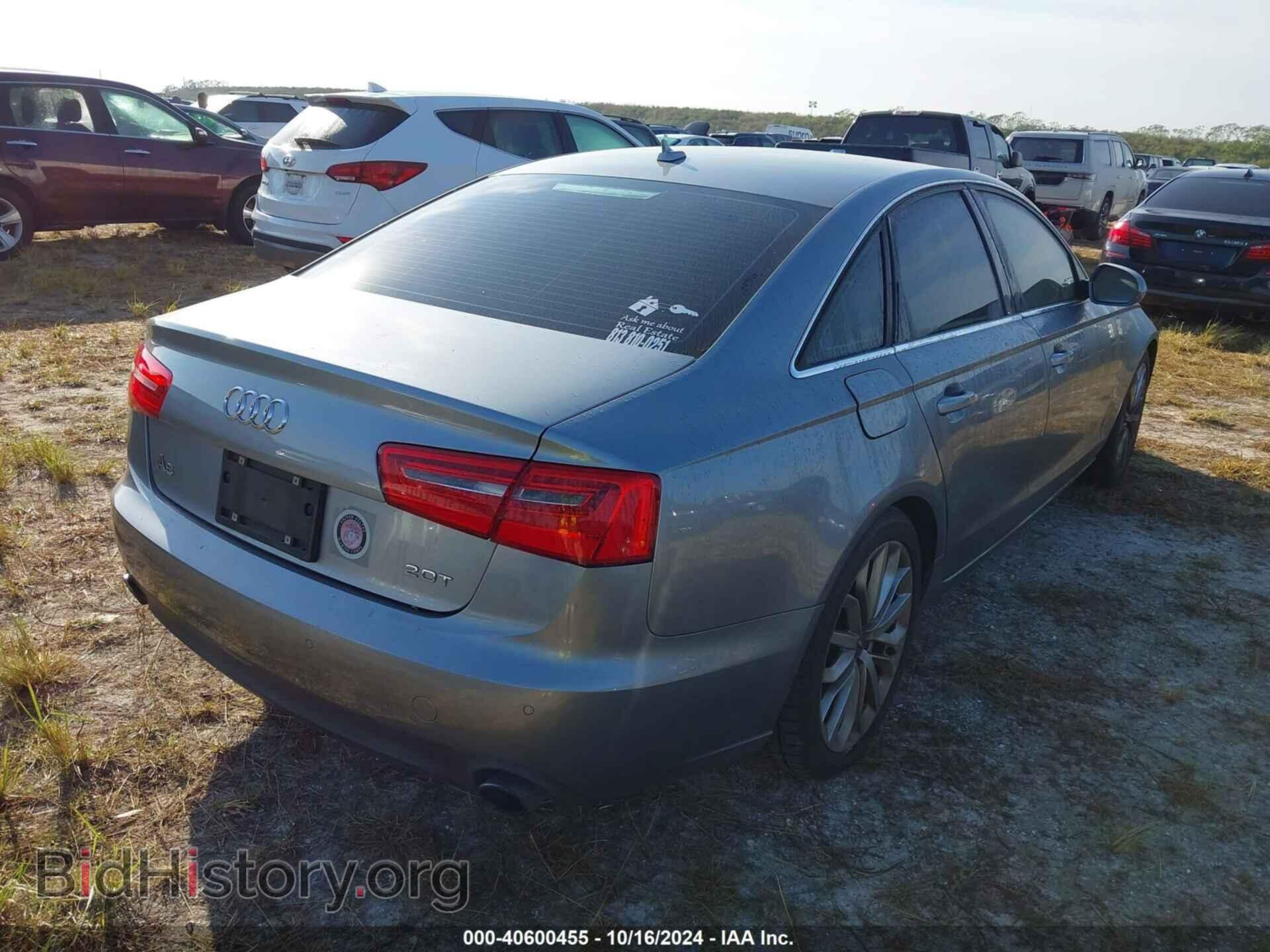 2012 AUDI A6 - VIN: WAUDFAFC1CN085832 - Фото 4