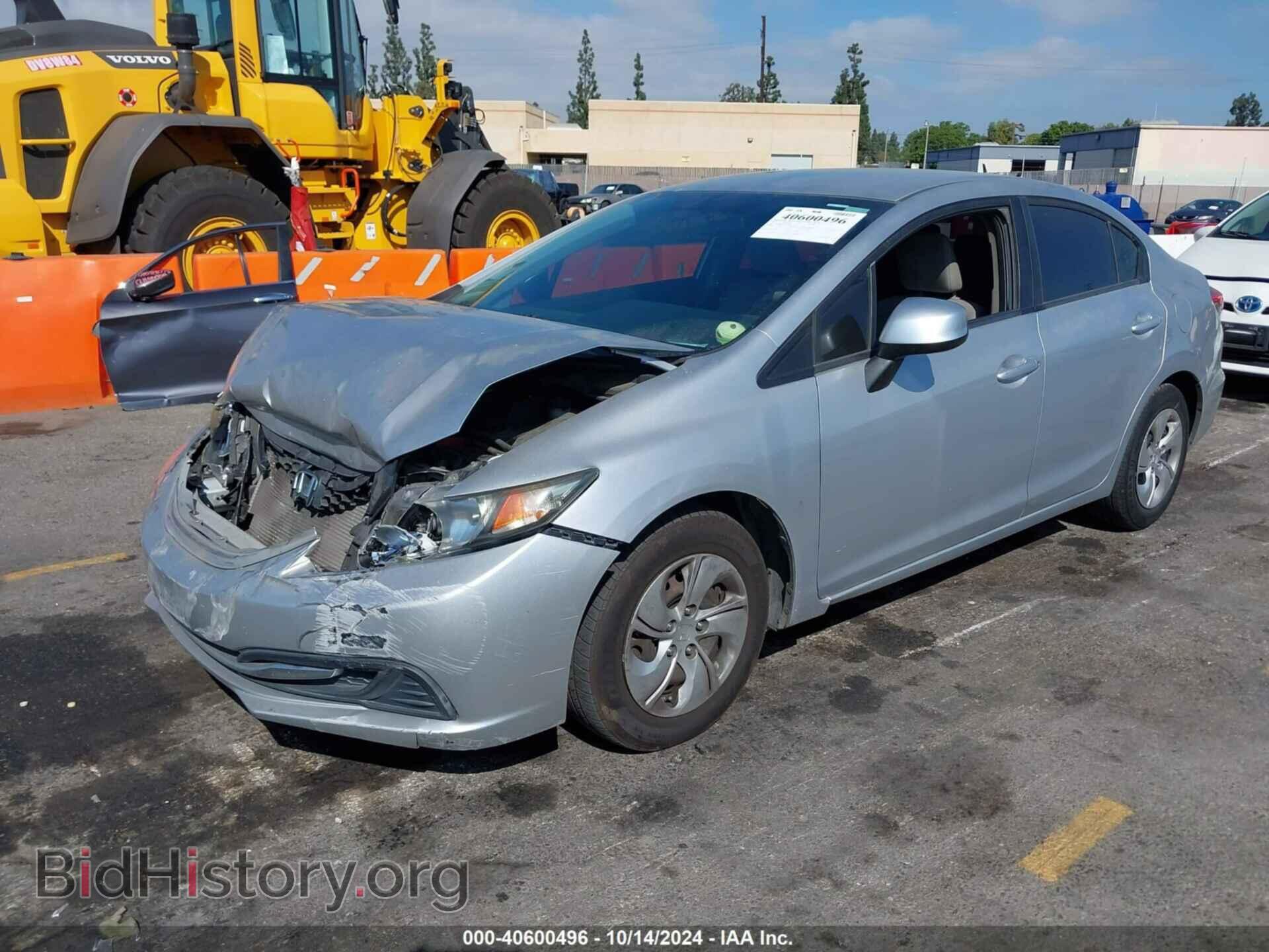 2013 HONDA CIVIC - VIN: 19XFB2F56DE270088 - Фото 2