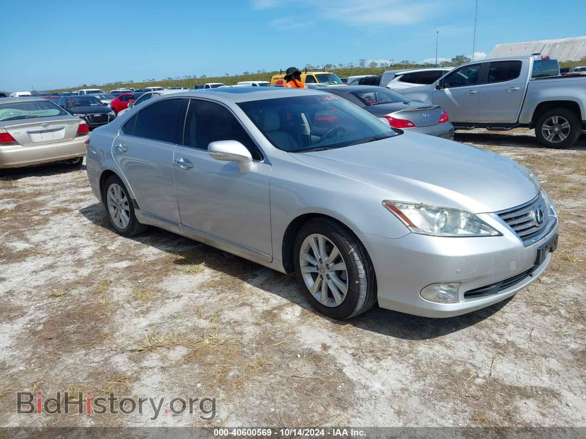 Photo JTHBK1EG8B2462858 - LEXUS ES 350 2011