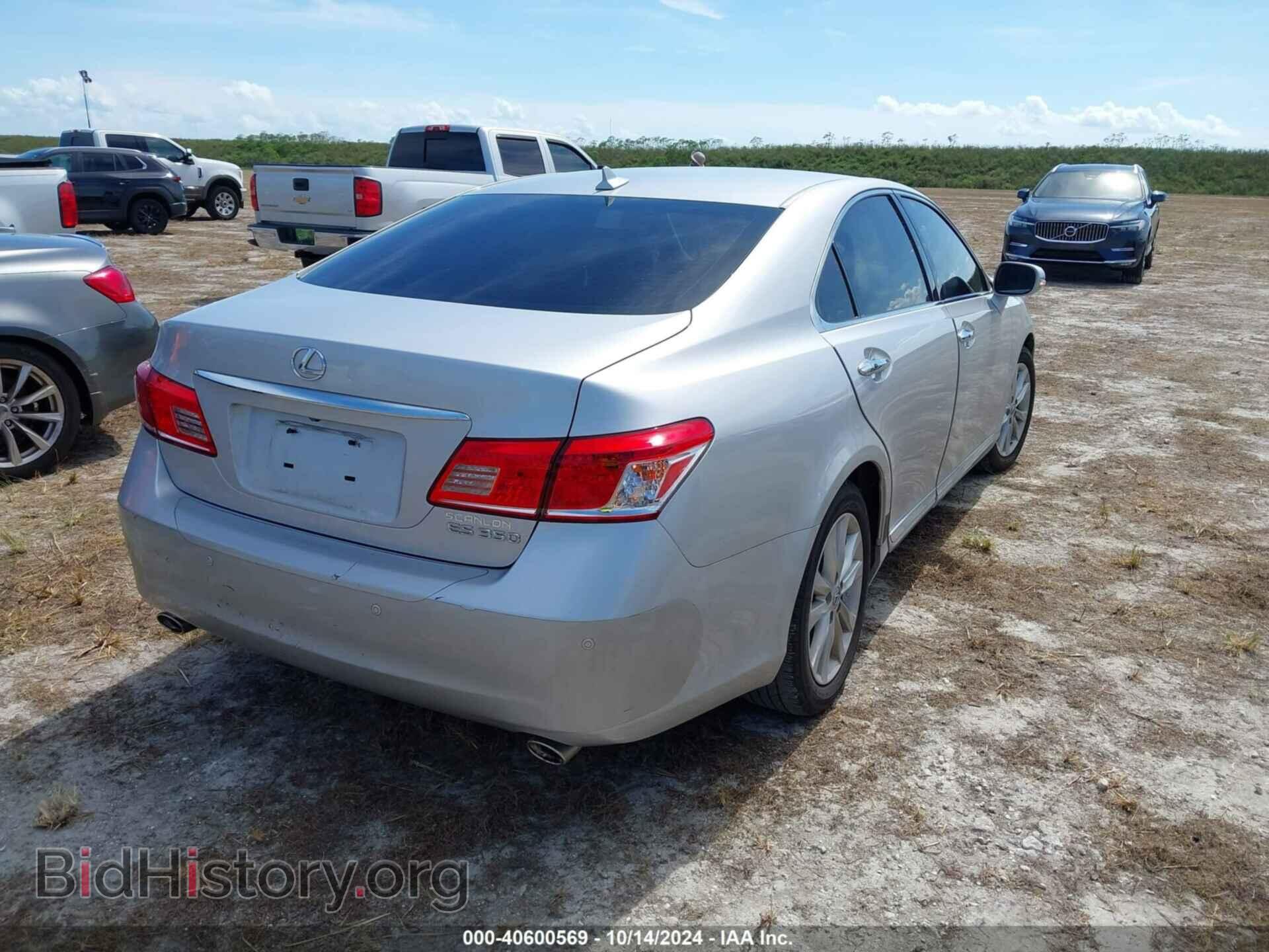 2011 LEXUS ES 350 - VIN: JTHBK1EG8B2462858 - Фото 4