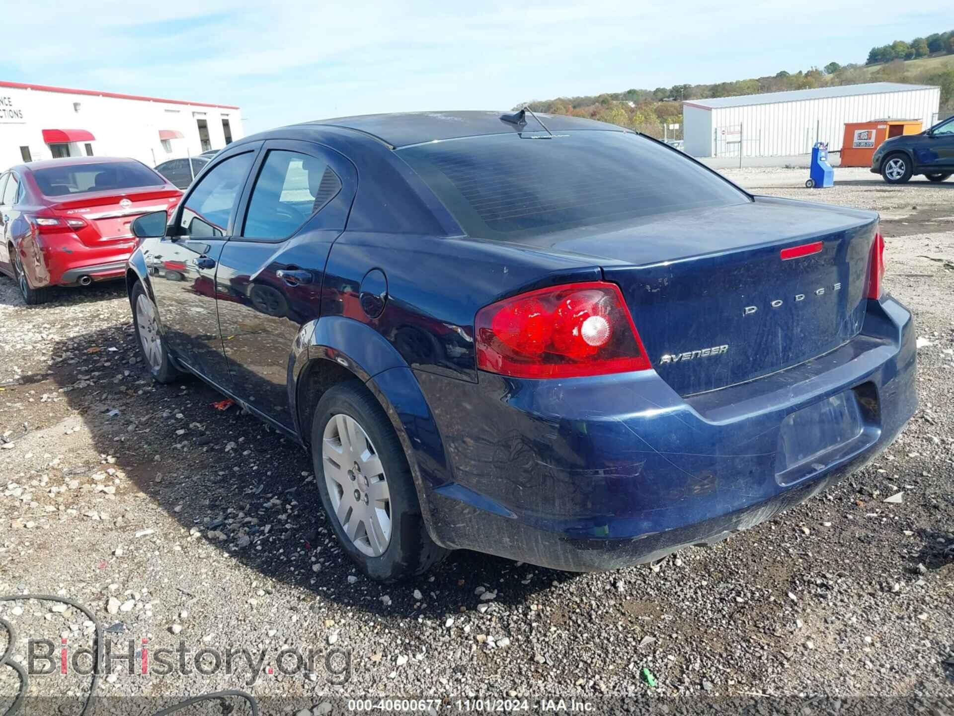 2013 DODGE AVENGER - VIN: 1C3CDZAG4DN756798 - Photo 3