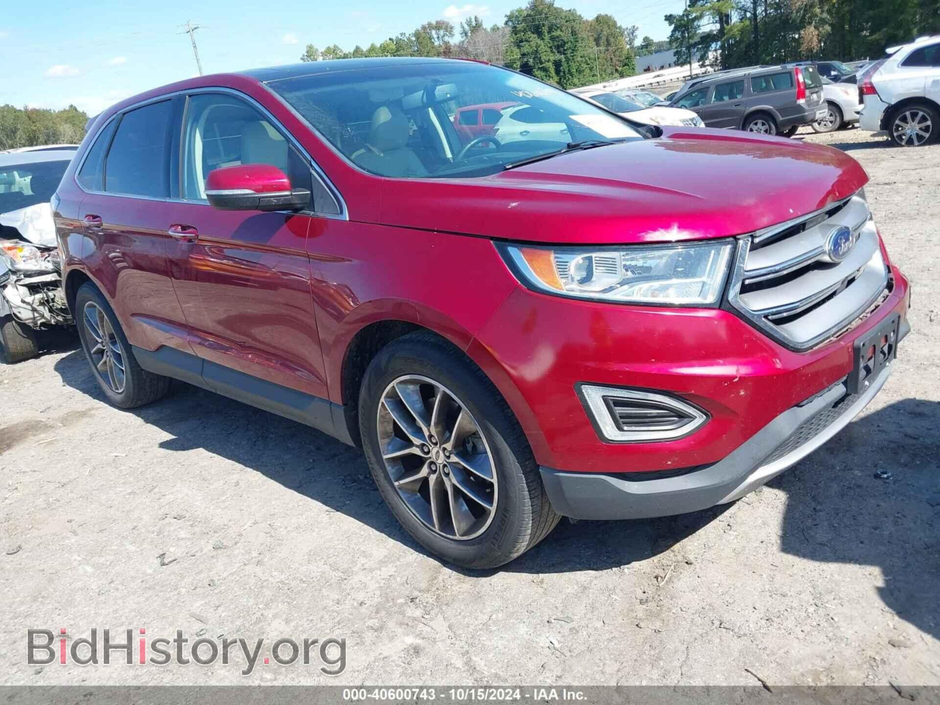 Фотография 2FMPK3K87GBB02574 - FORD EDGE 2016