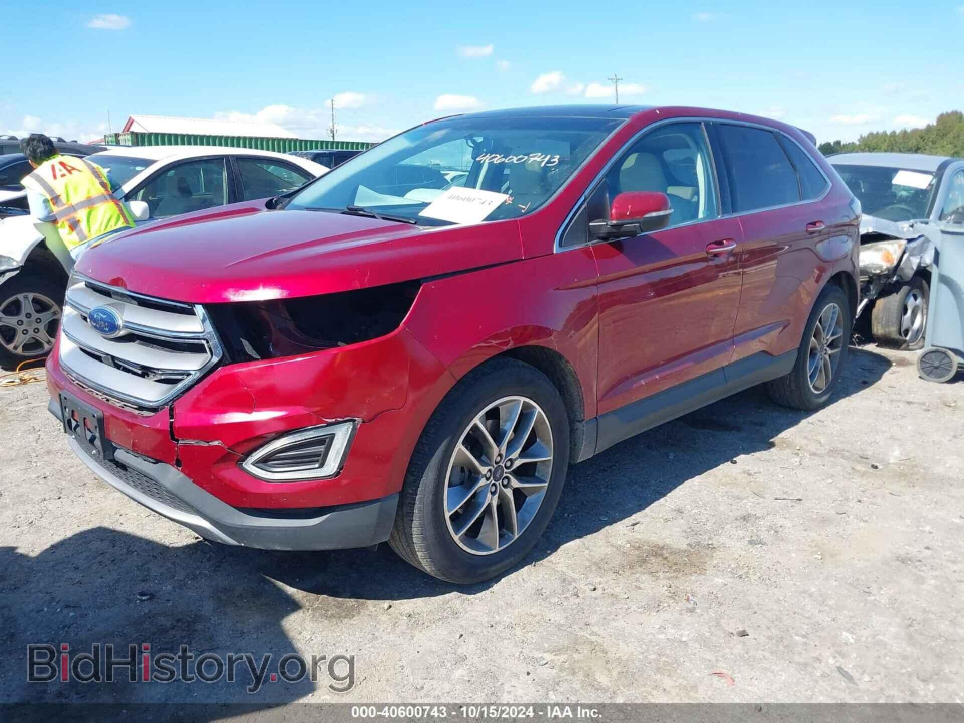 2016 FORD EDGE - VIN: 2FMPK3K87GBB02574 - Photo 2
