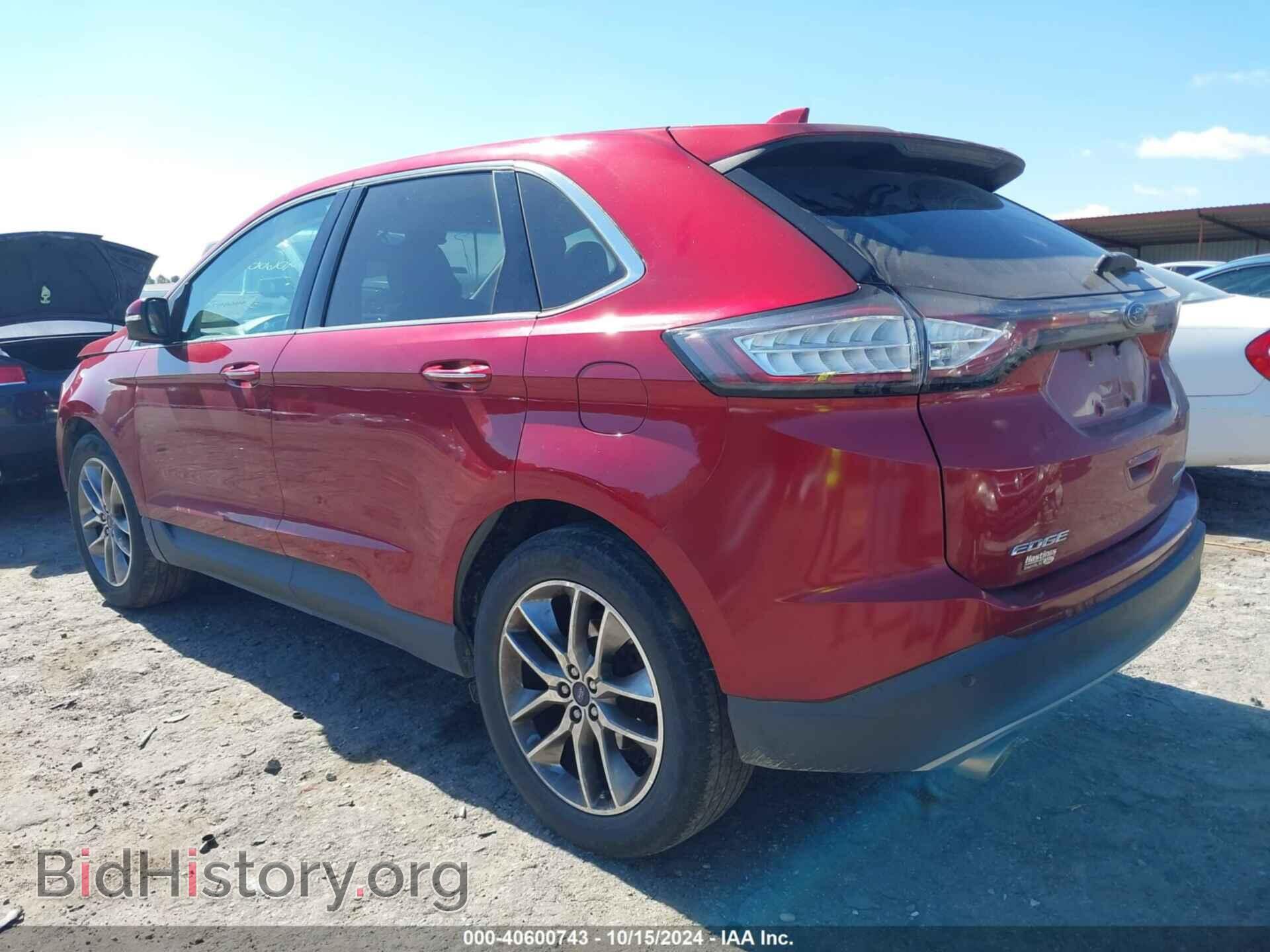 2016 FORD EDGE - VIN: 2FMPK3K87GBB02574 - Photo 3