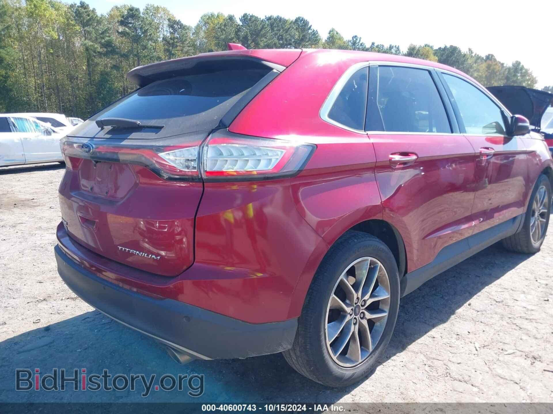 2016 FORD EDGE - VIN: 2FMPK3K87GBB02574 - Photo 4