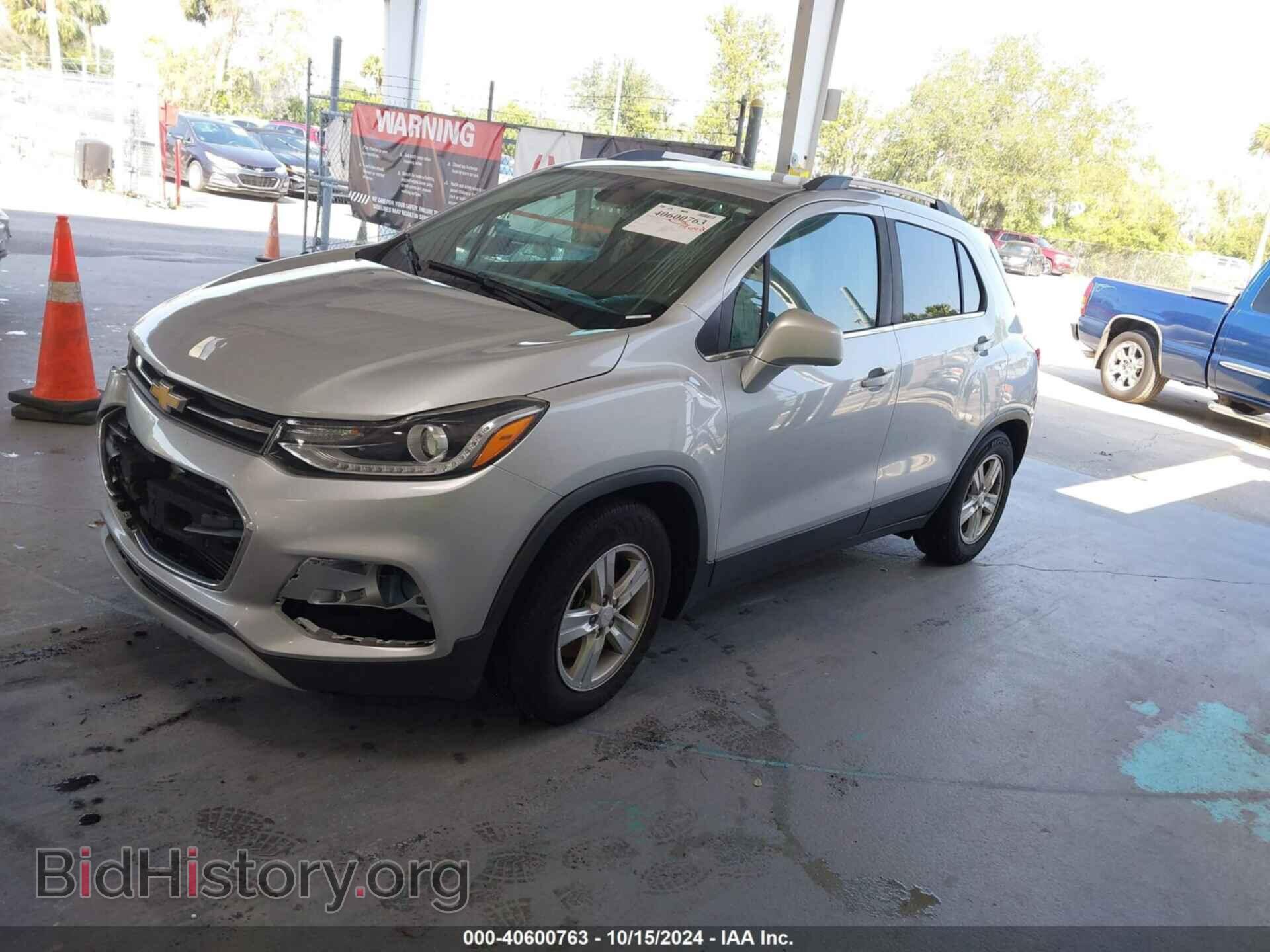 2019 CHEVROLET TRAX - VIN: 3GNCJLSB4KL181837 - Фото 2