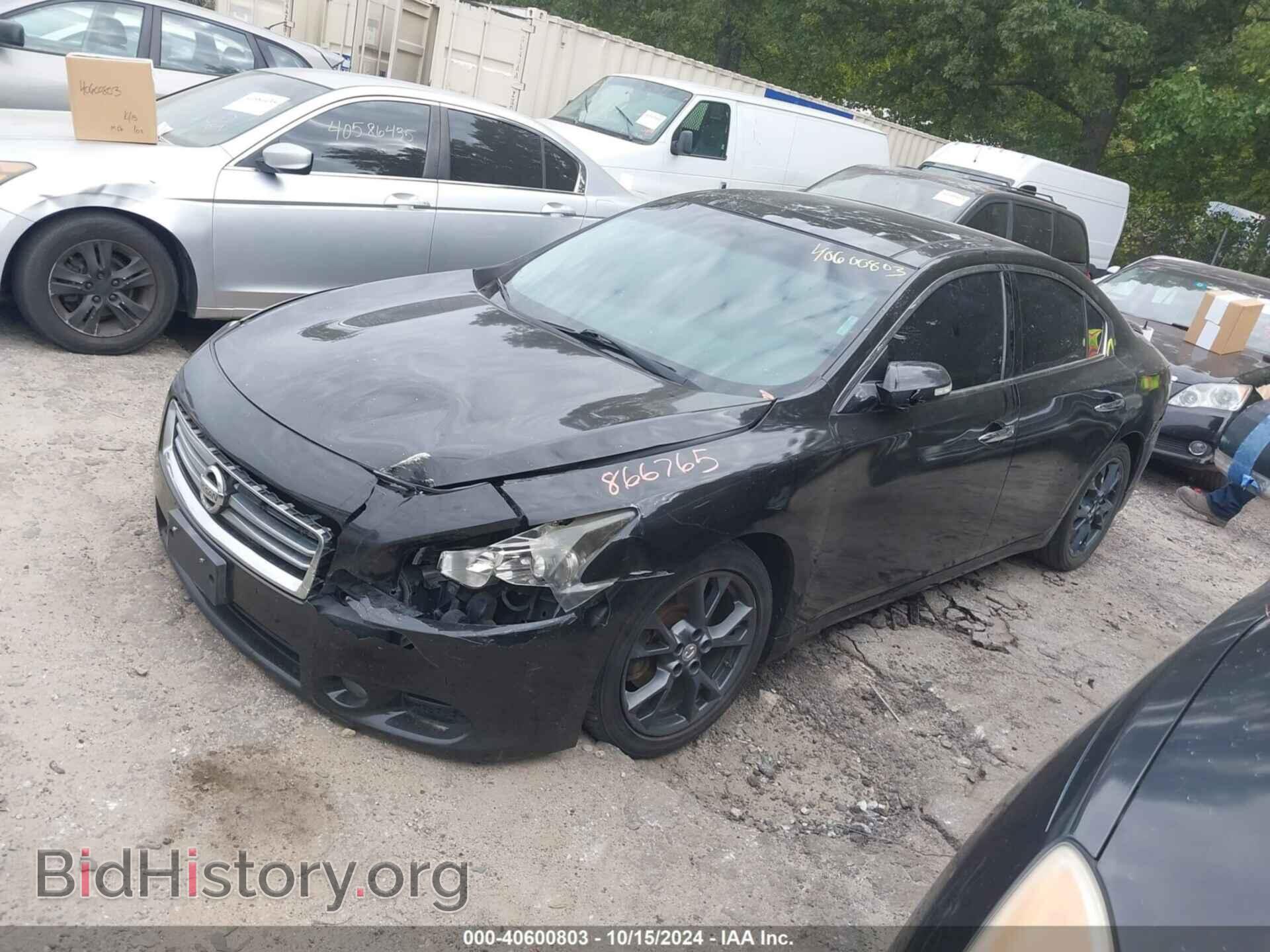 2012 NISSAN MAXIMA - VIN: 1N4AA5AP7CC866765 - Фото 2