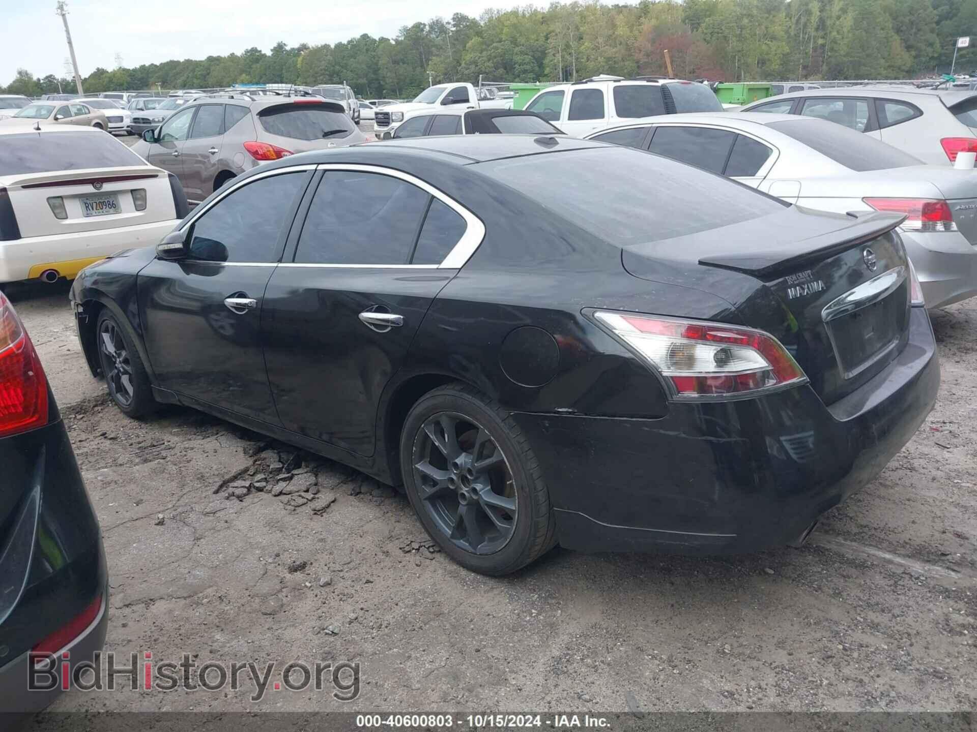 2012 NISSAN MAXIMA - VIN: 1N4AA5AP7CC866765 - Фото 3