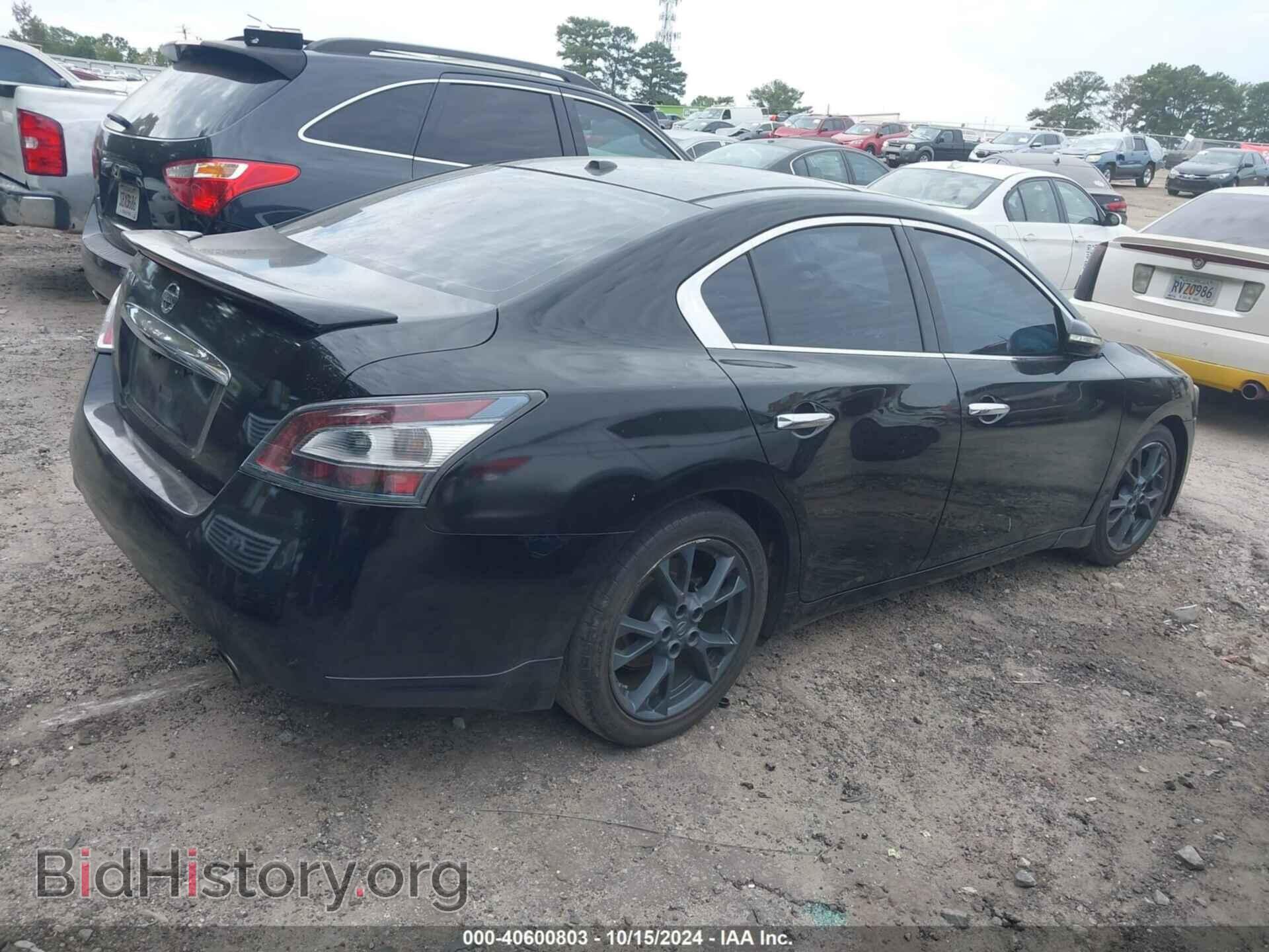 2012 NISSAN MAXIMA - VIN: 1N4AA5AP7CC866765 - Фото 4