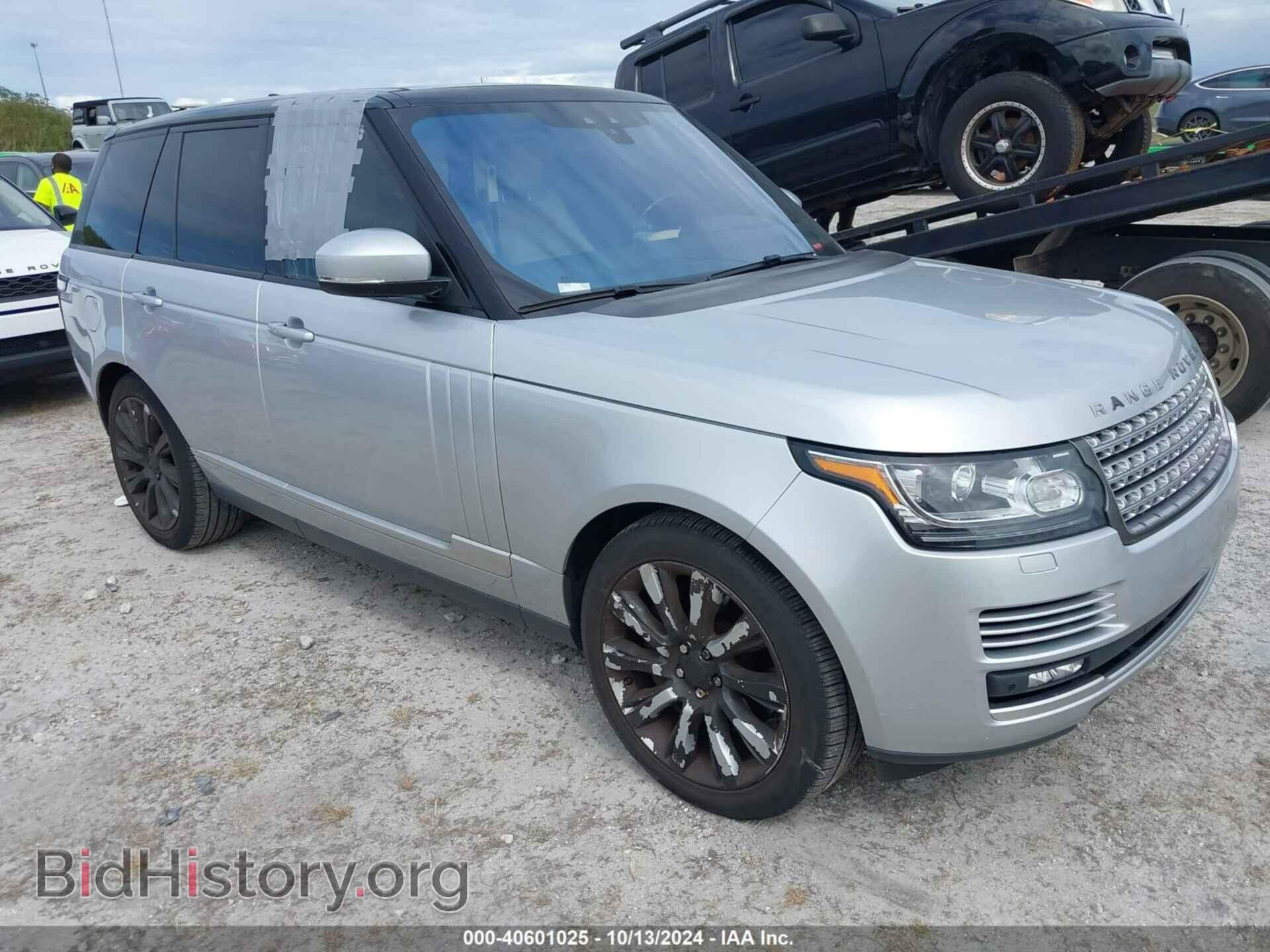 Photo SALGS2FE2HA335105 - LAND ROVER RANGE ROVER 2017