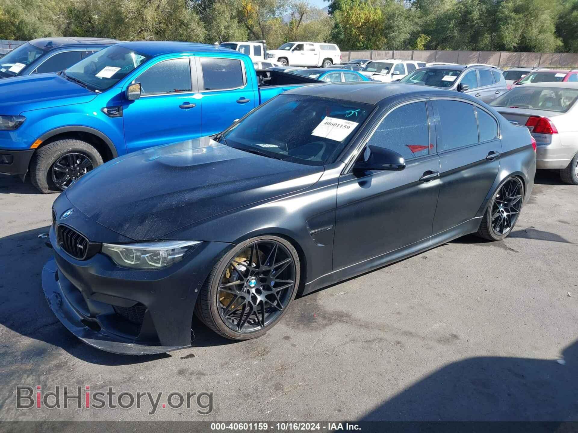 2018 BMW M3 - VIN: WBS8M9C51J5J78810 - Фото 2