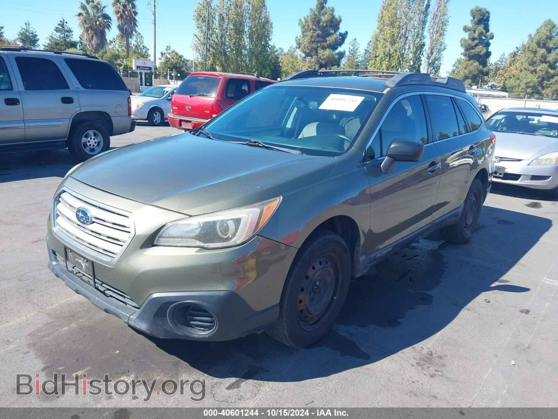 2015 SUBARU OUTBACK - VIN: 4S4BSAAC3F3217868 - Фото 2