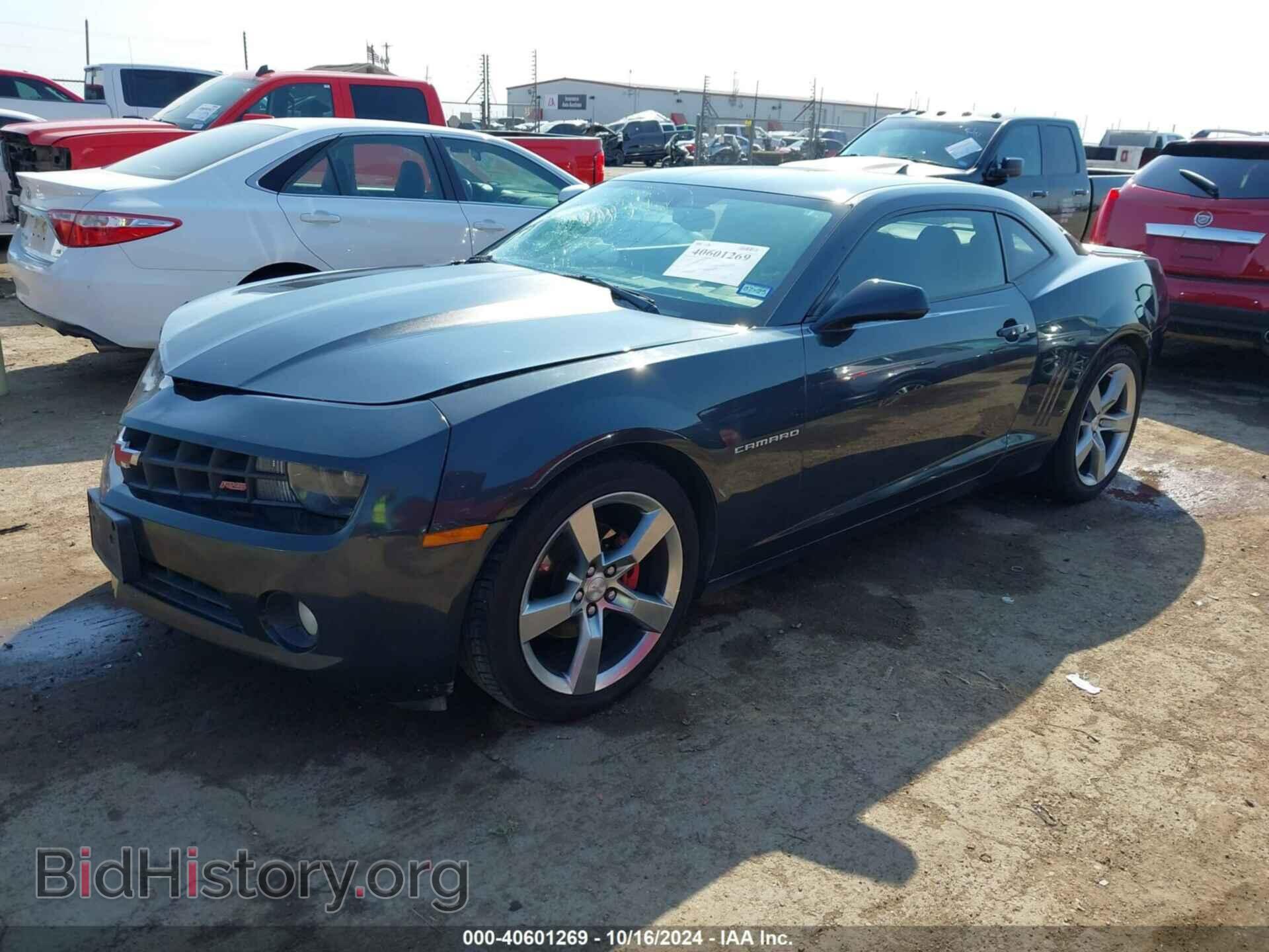 2012 CHEVROLET CAMARO - VIN: 2G1FC1E30C9155015 - Фото 2