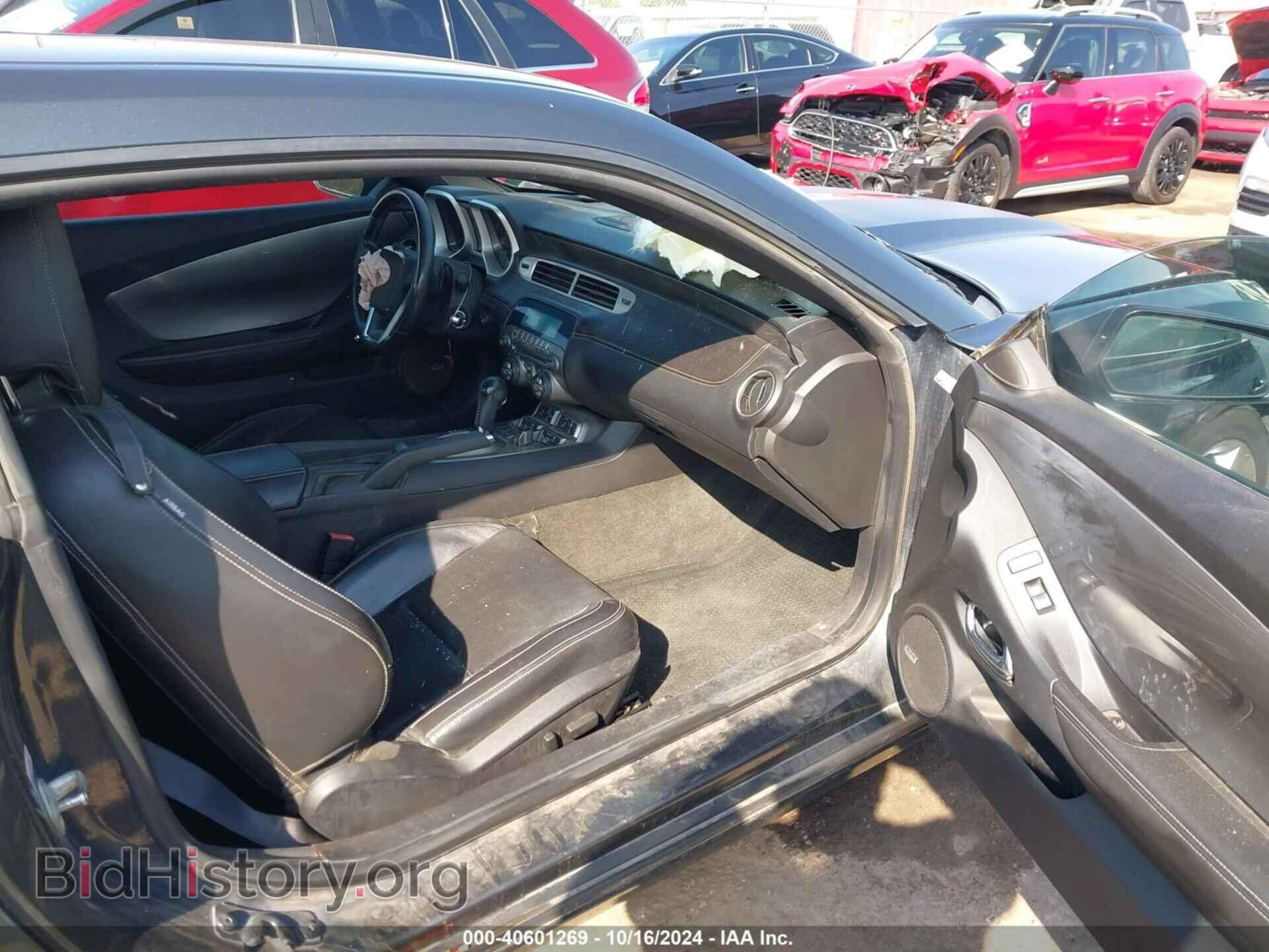 2012 CHEVROLET CAMARO - VIN: 2G1FC1E30C9155015 - Фото 5