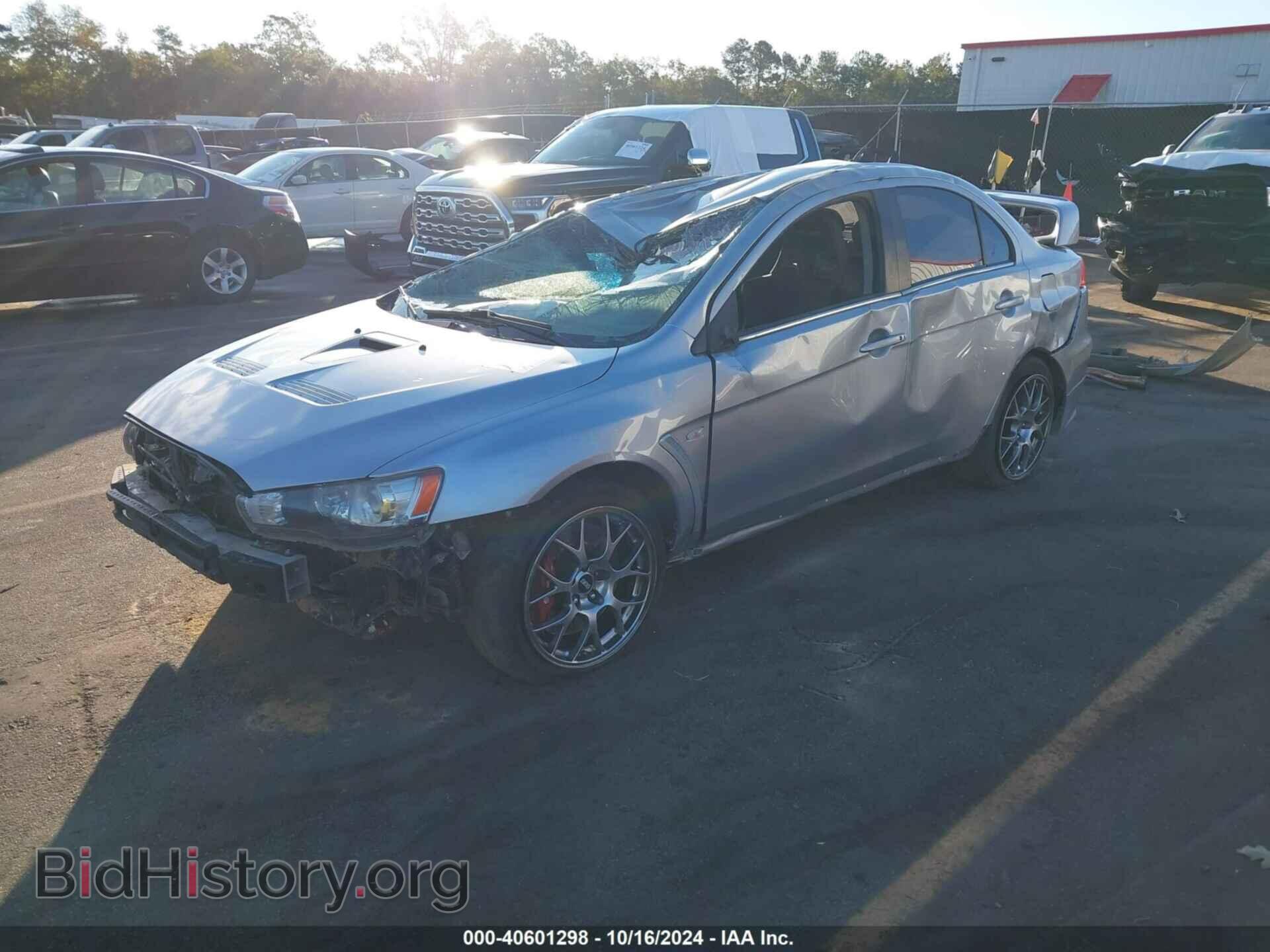 2008 MITSUBISHI LANCER EVOLUTION - VIN: JA3AW56V58U050902 - Фото 2