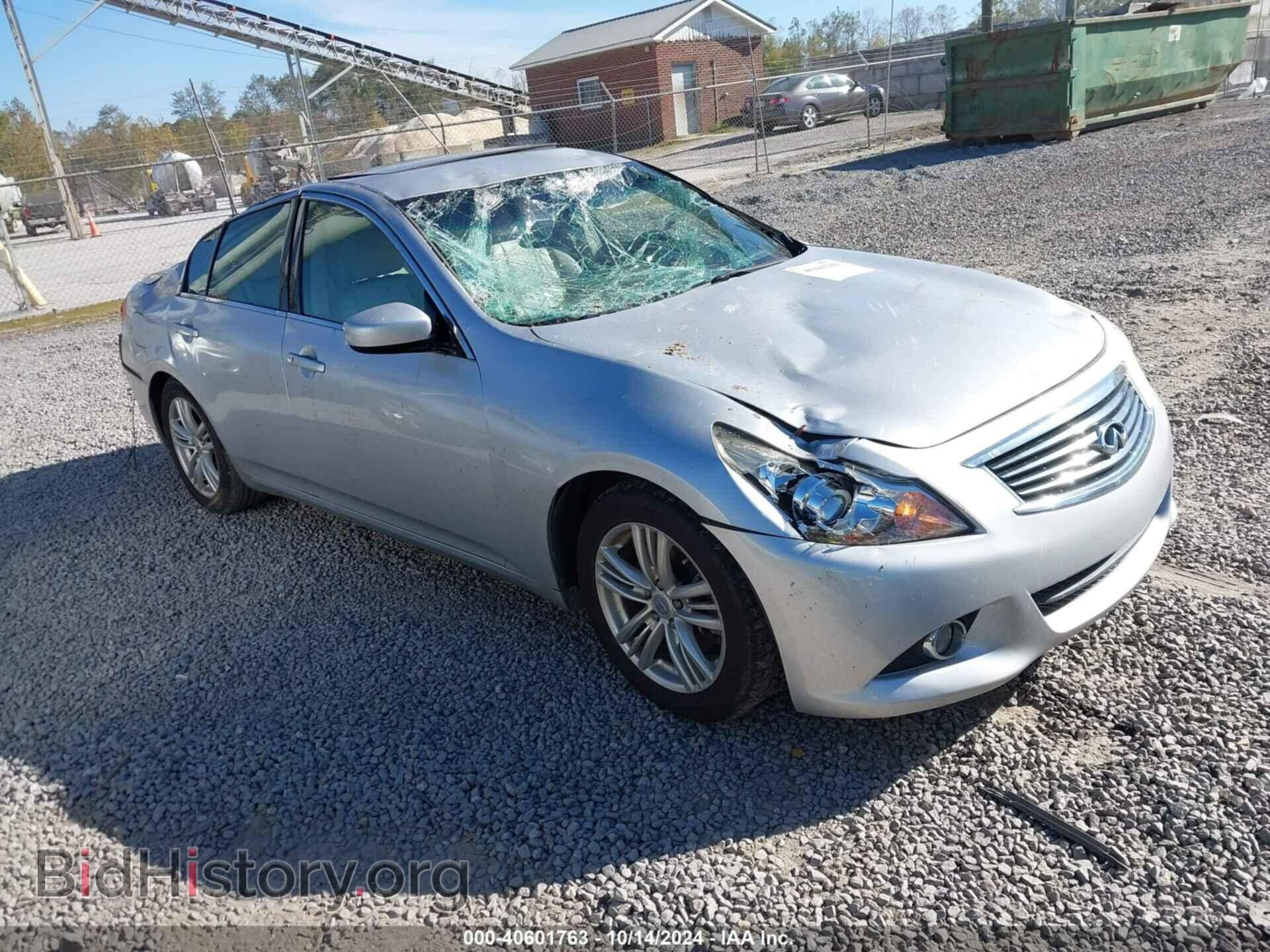 Photo JN1DV6AP1CM812005 - INFINITI G25 2012