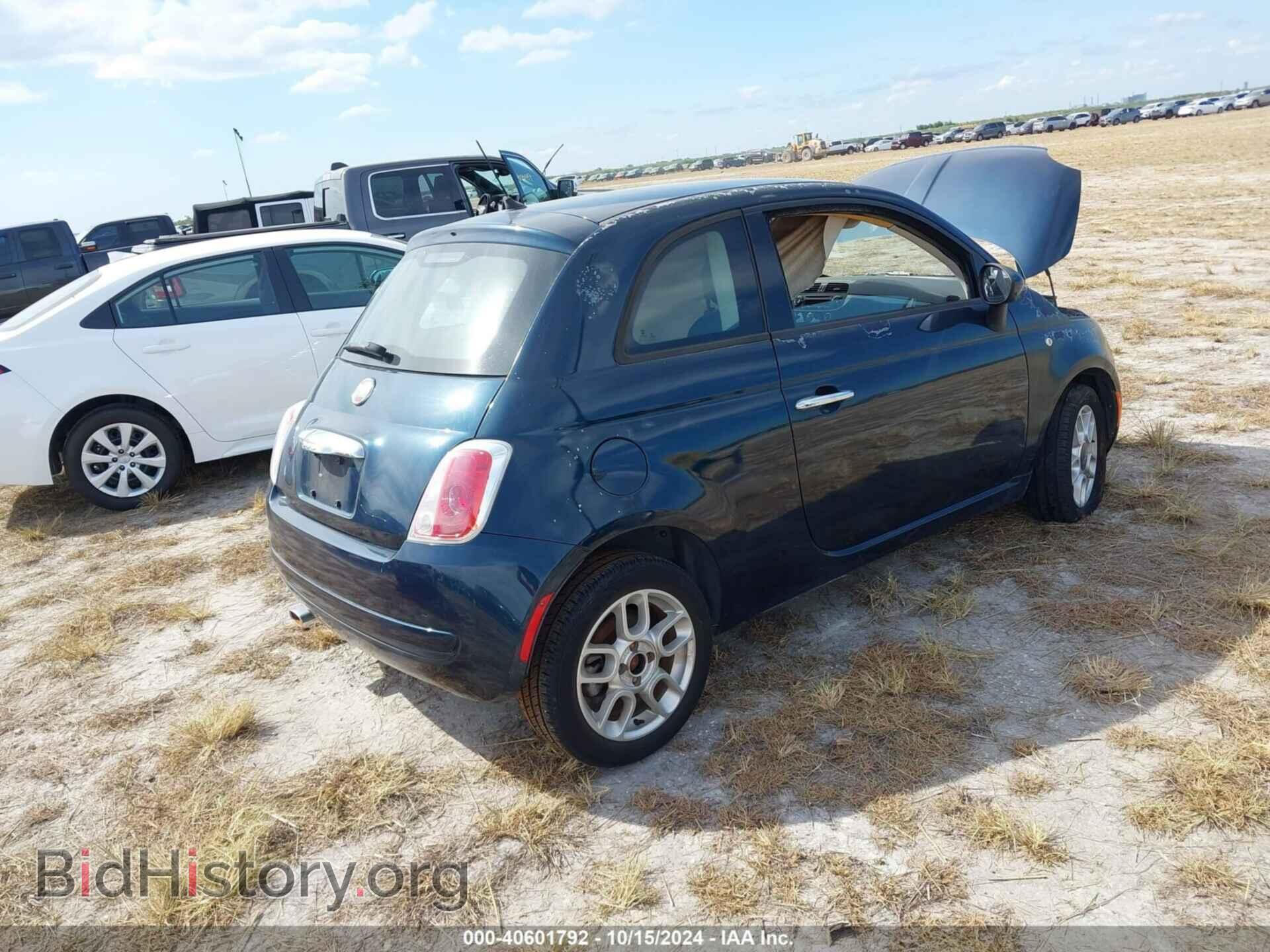 2015 FIAT 500 - VIN: 3C3CFFAR2FT549906 - Фото 4
