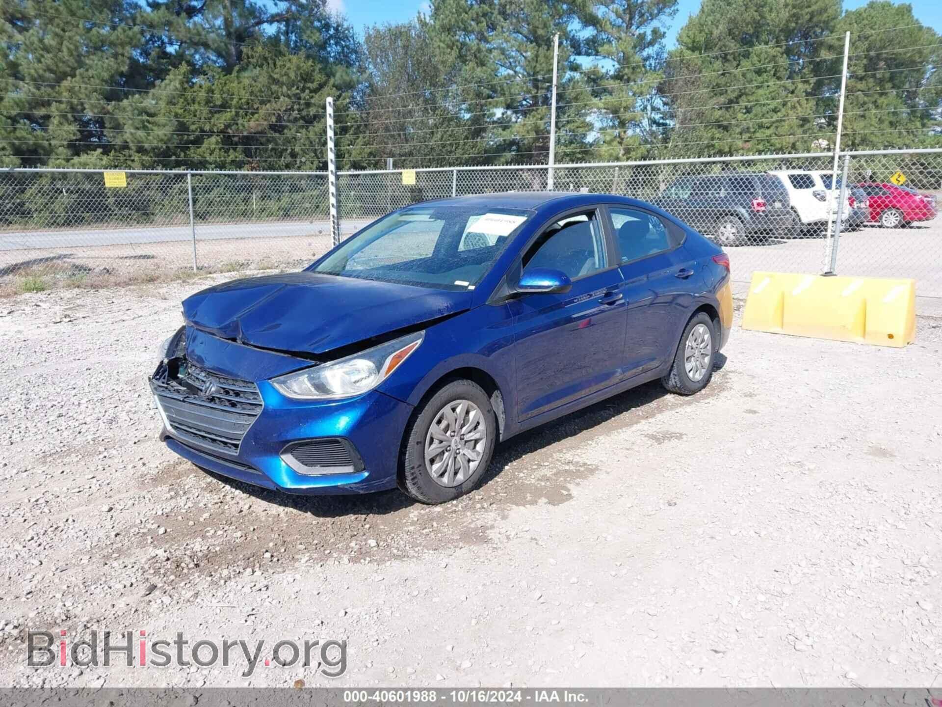 2019 HYUNDAI ACCENT - VIN: 3KPC24A30KE070213 - Фото 2