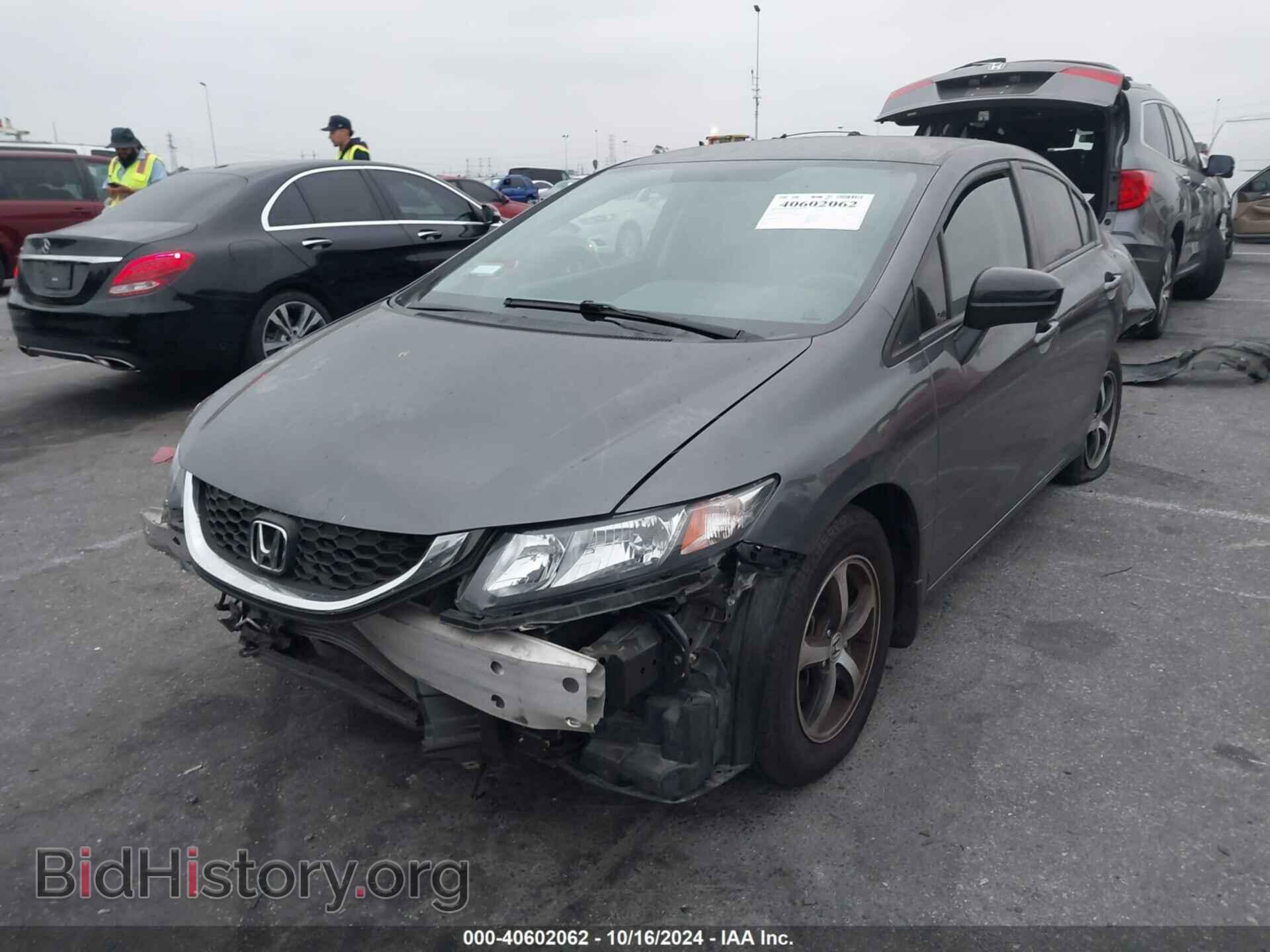 2015 HONDA CIVIC - VIN: 2HGFB2F77FH547163 - Фото 2