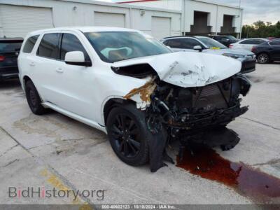 2013 Dodge DURANGO R/T, белый — VIN 1C4SDHCT2DC669618, IAAI
