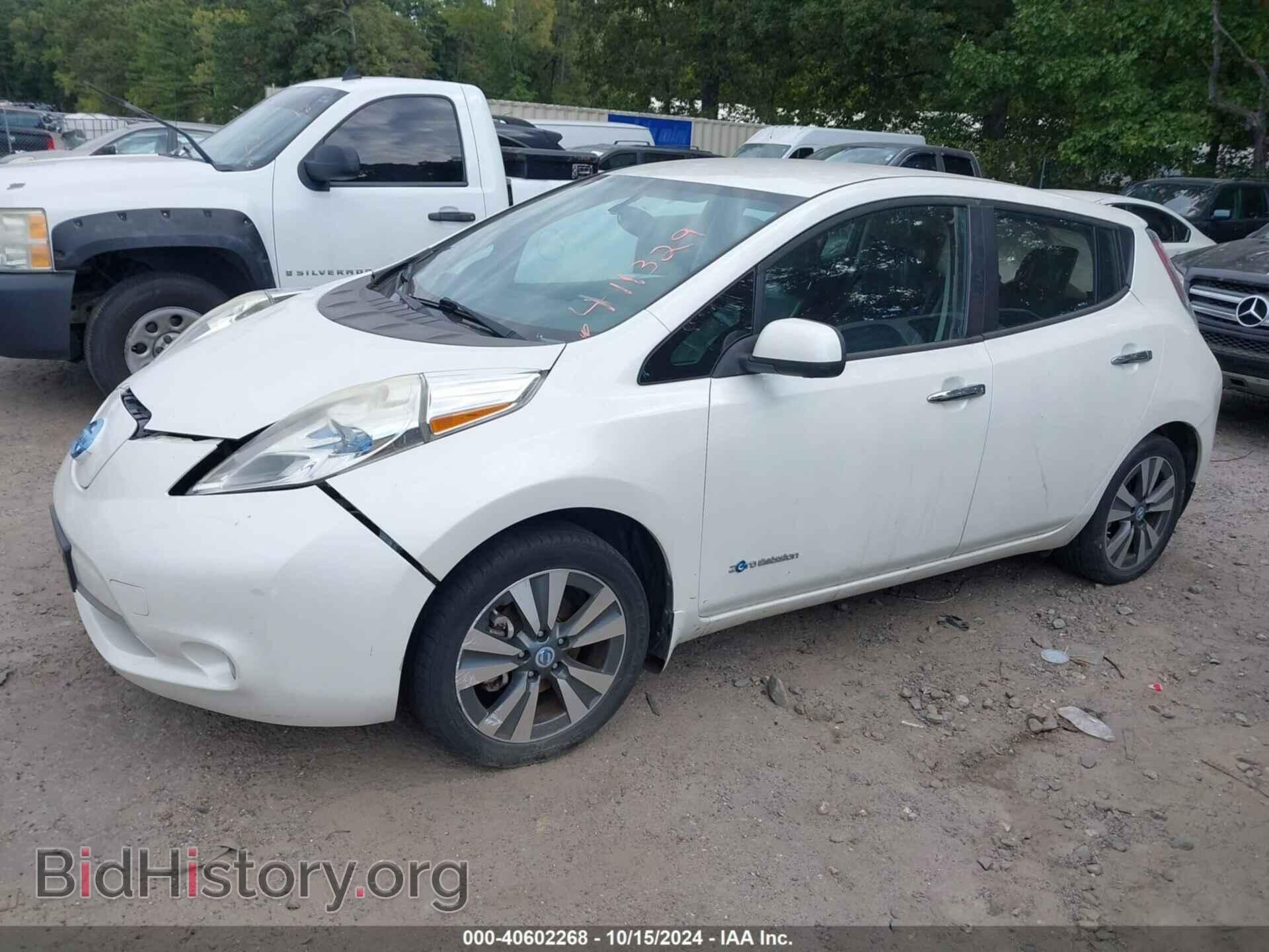 2013 NISSAN LEAF - VIN: 1N4AZ0CP0DC411329 - Фото 2