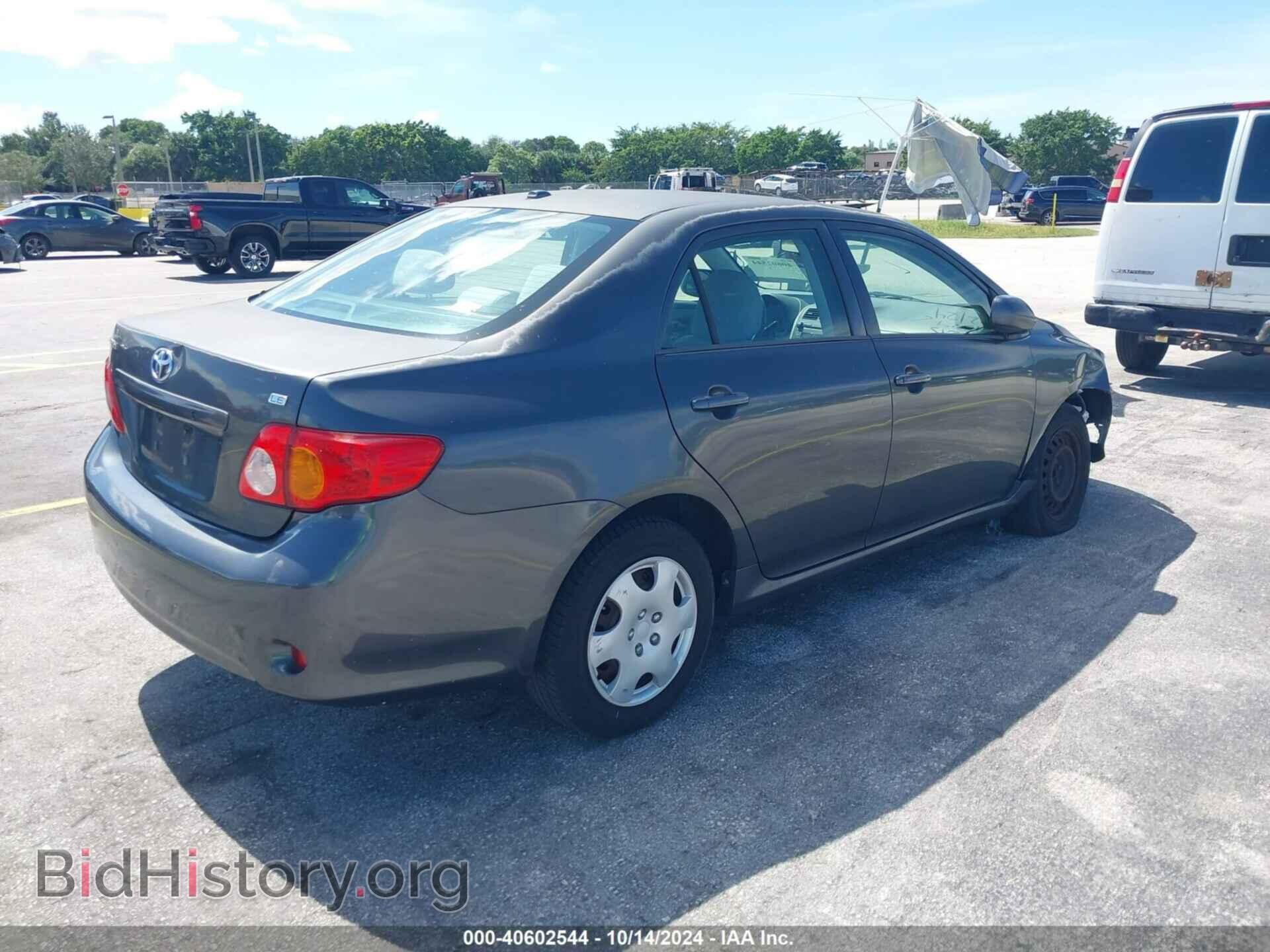 2009 TOYOTA COROLLA - VIN: 2T1BU40E89C114329 - Фото 4