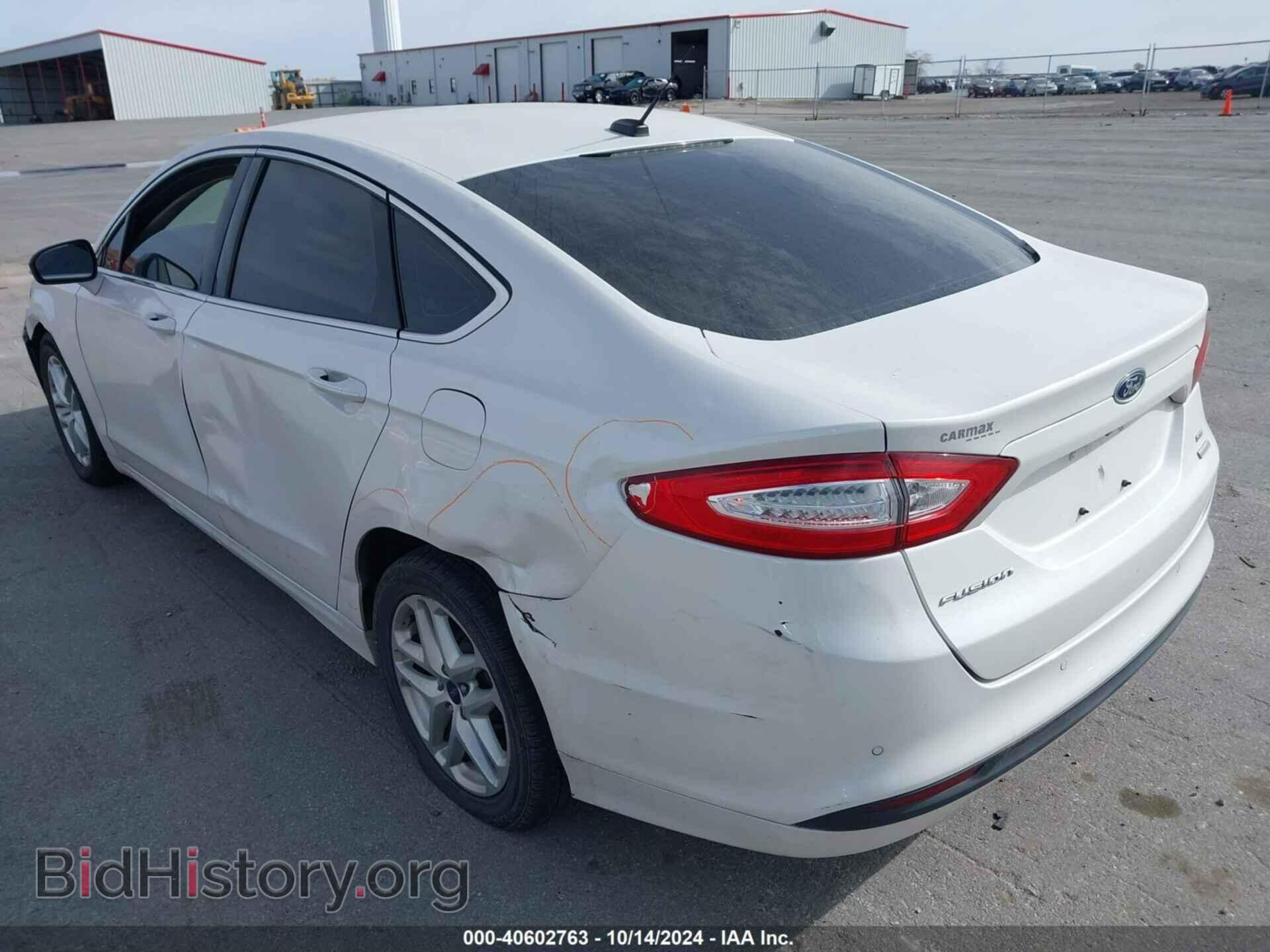 2013 FORD FUSION - VIN: 3FA6P0HR0DR208609 - Фото 3
