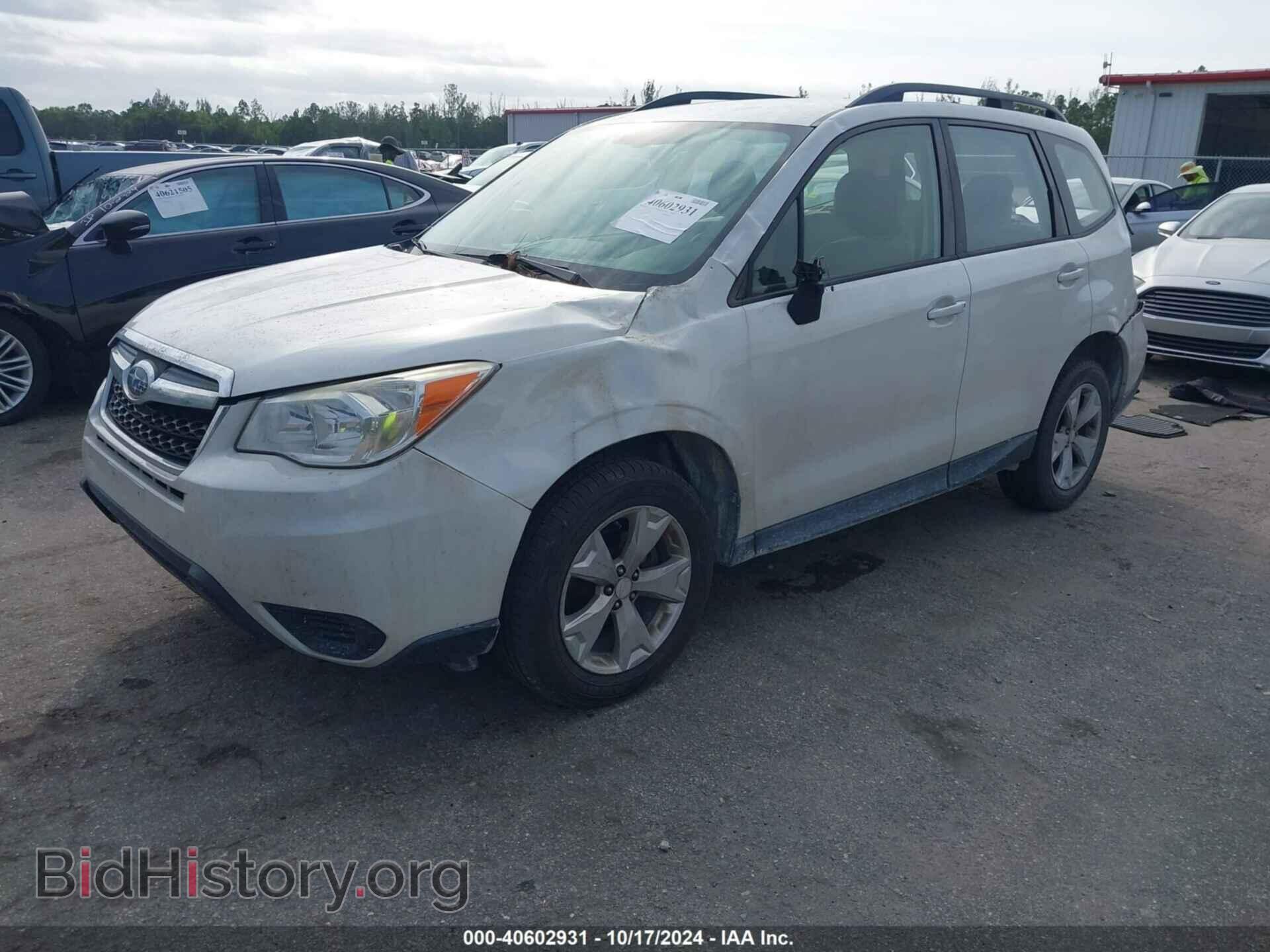 2016 SUBARU FORESTER - VIN: JF2SJABC8GH549333 - Фото 2