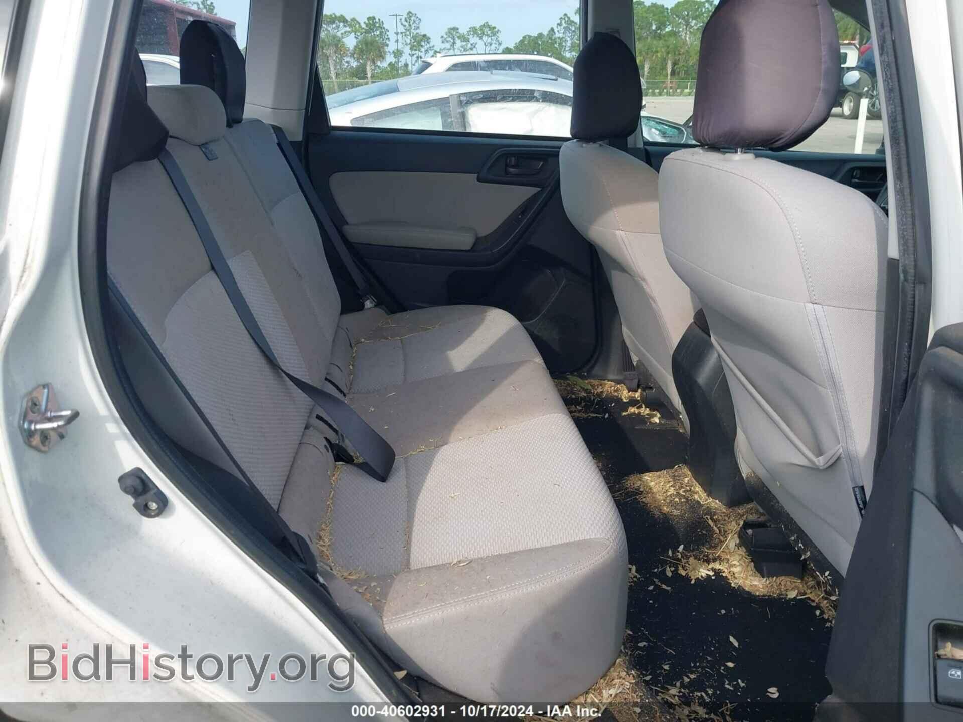 2016 SUBARU FORESTER - VIN: JF2SJABC8GH549333 - Фото 8