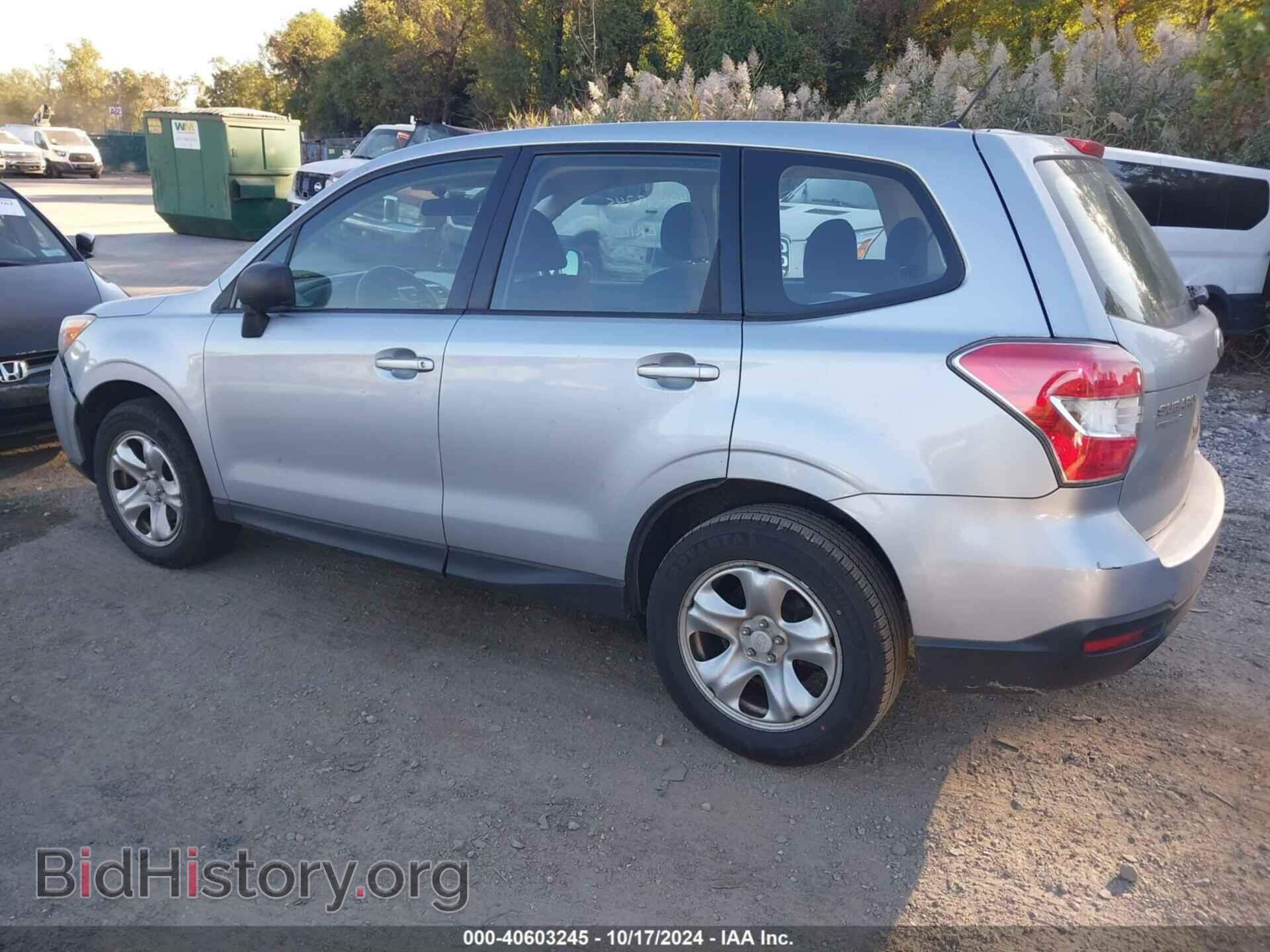 2014 SUBARU FORESTER - VIN: JF2SJAAC7EH445527 - Фото 3