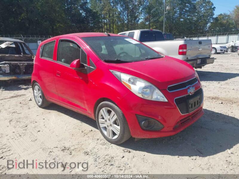 2014 Chevrolet SPARK 1LT Auto (VIN KL8CD6S95EC522346) — photo 1 of 12, IAAI, damage: left front