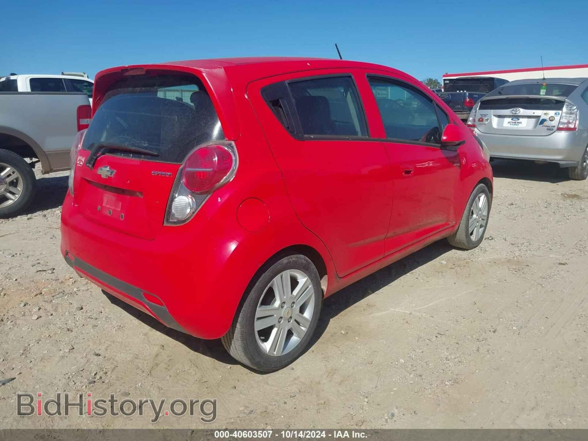 2014 CHEVROLET SPARK - VIN: KL8CD6S95EC522346 - Фото 4