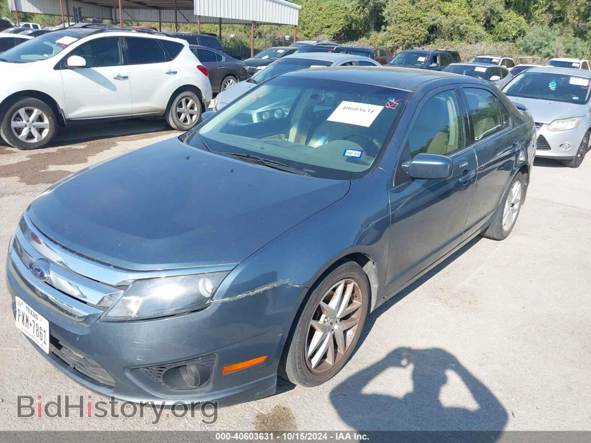 2012 FORD FUSION - VIN: 3FAHP0JA3CR289536 - Фото 2