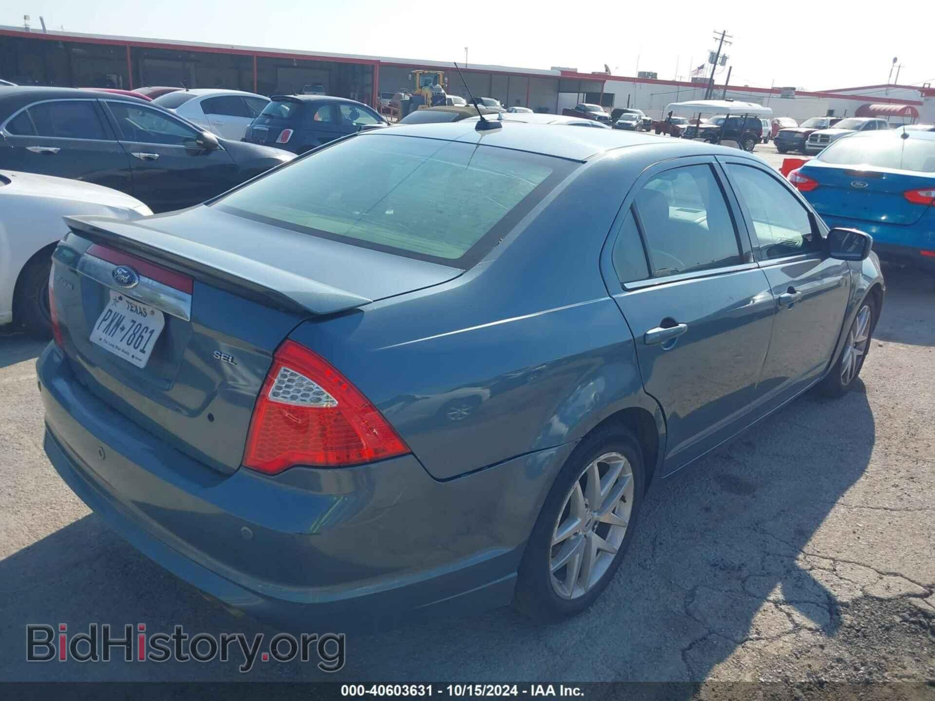 2012 FORD FUSION - VIN: 3FAHP0JA3CR289536 - Фото 4