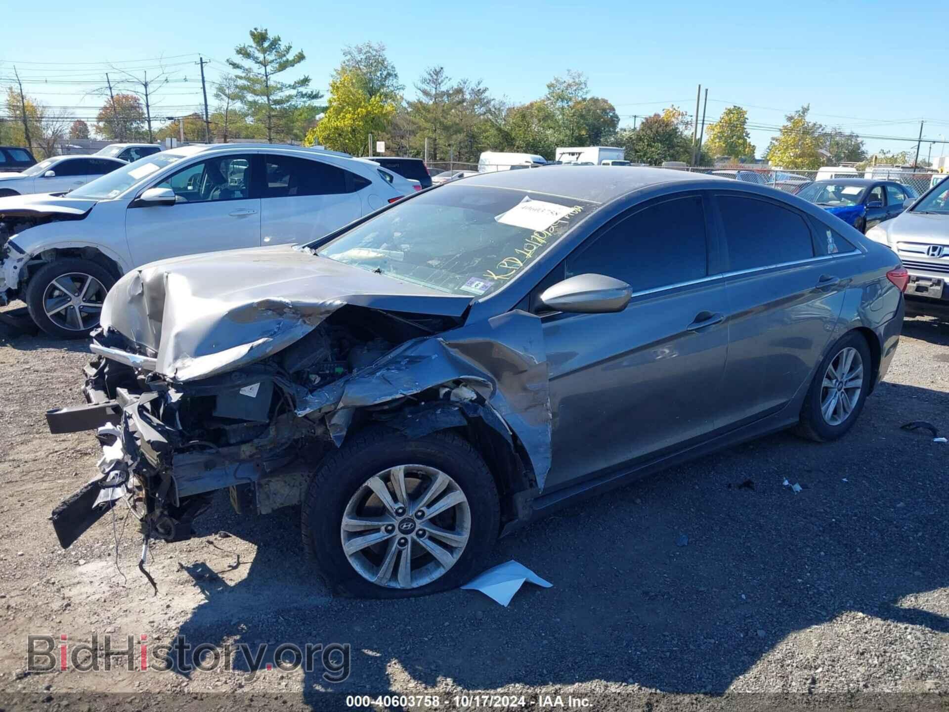 2013 HYUNDAI SONATA - VIN: 5NPEB4AC8DH690850 - Фото 2
