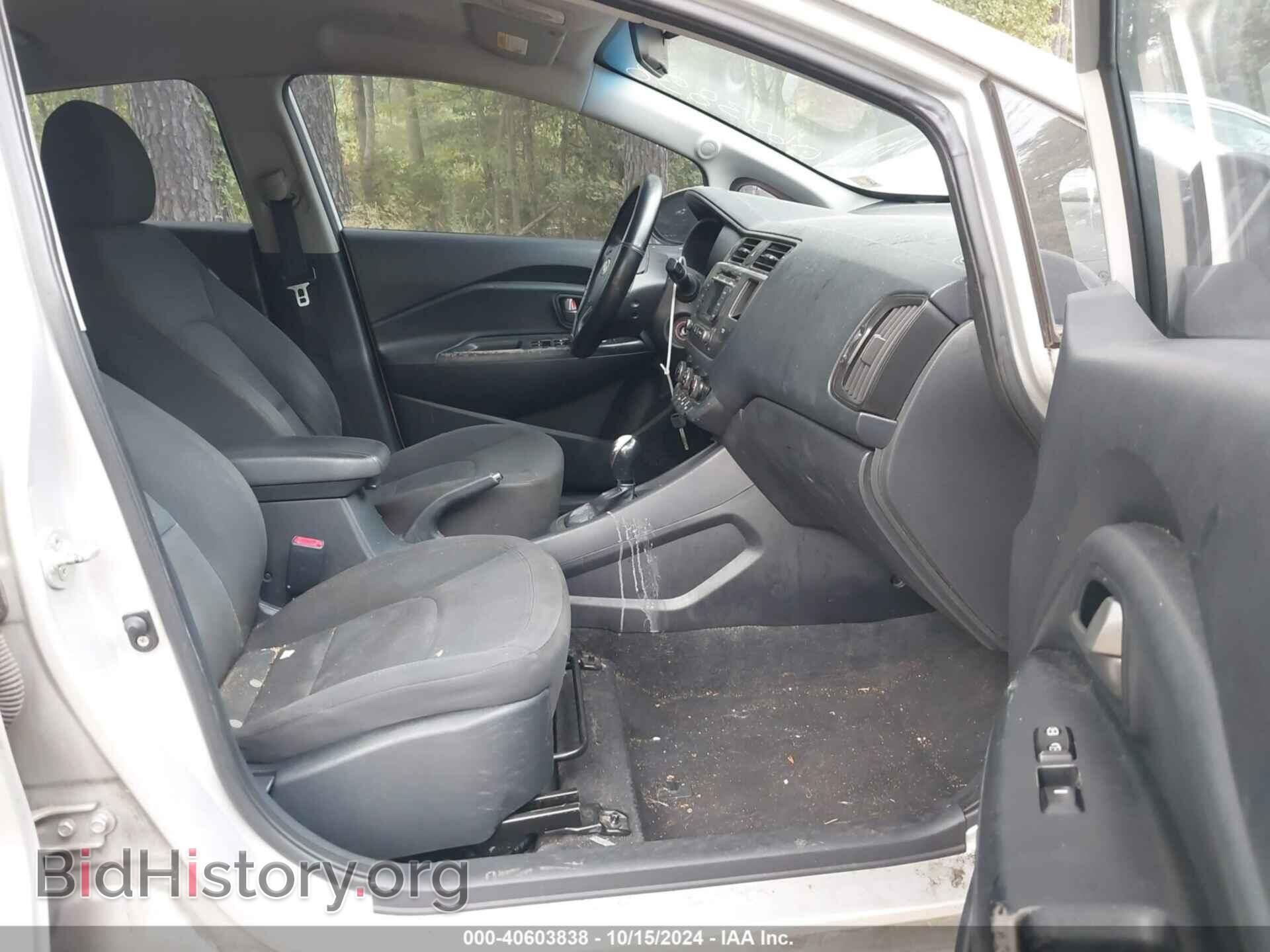 2012 KIA RIO5 - VIN: KNADN5A33C6016510 - Фото 5