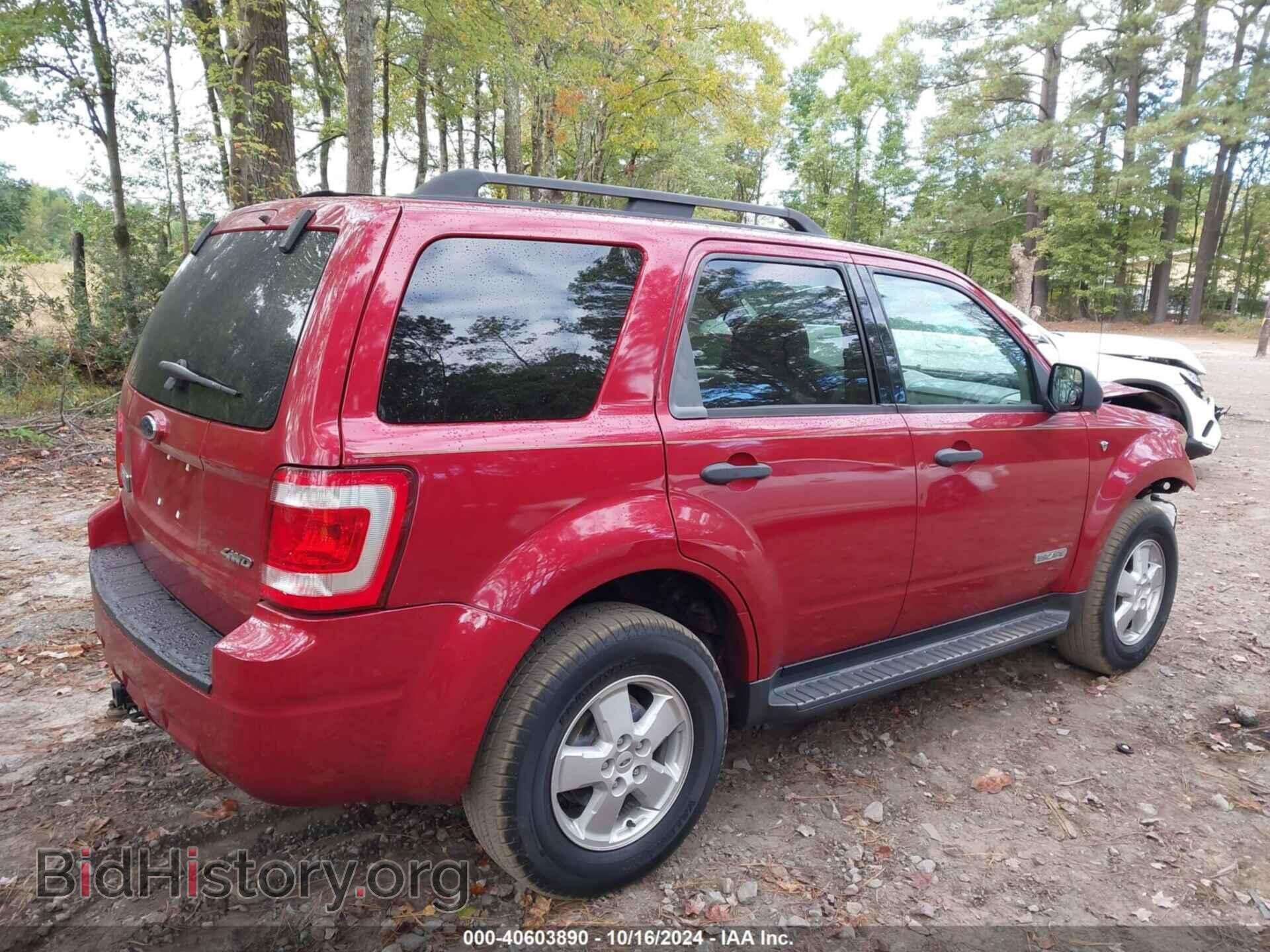 2008 FORD ESCAPE - VIN: 1FMCU93148KA71417 - Фото 4