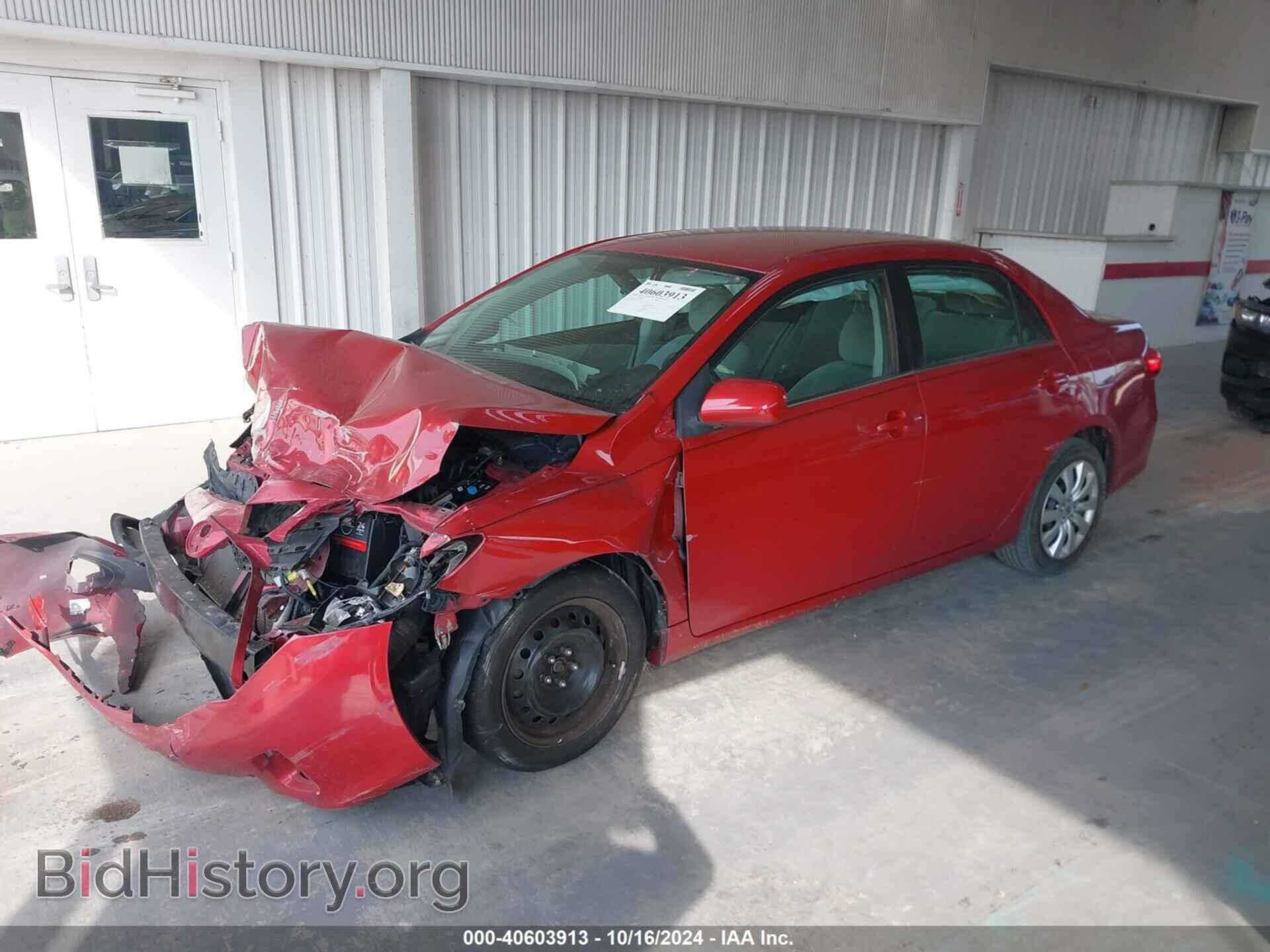 2013 TOYOTA COROLLA - VIN: 5YFBU4EEXDP124703 - Фото 2